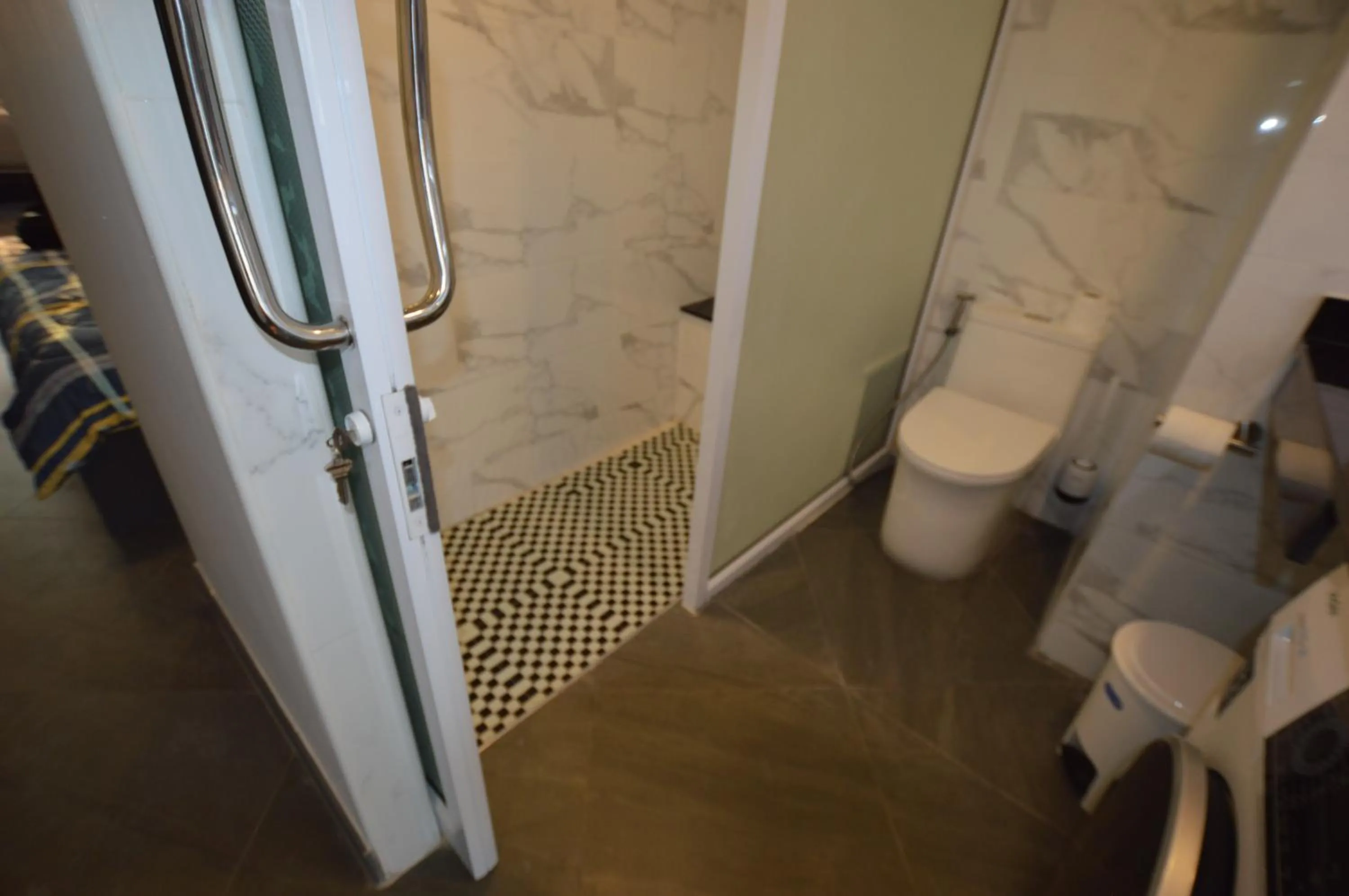 Shower in Villa Germania
