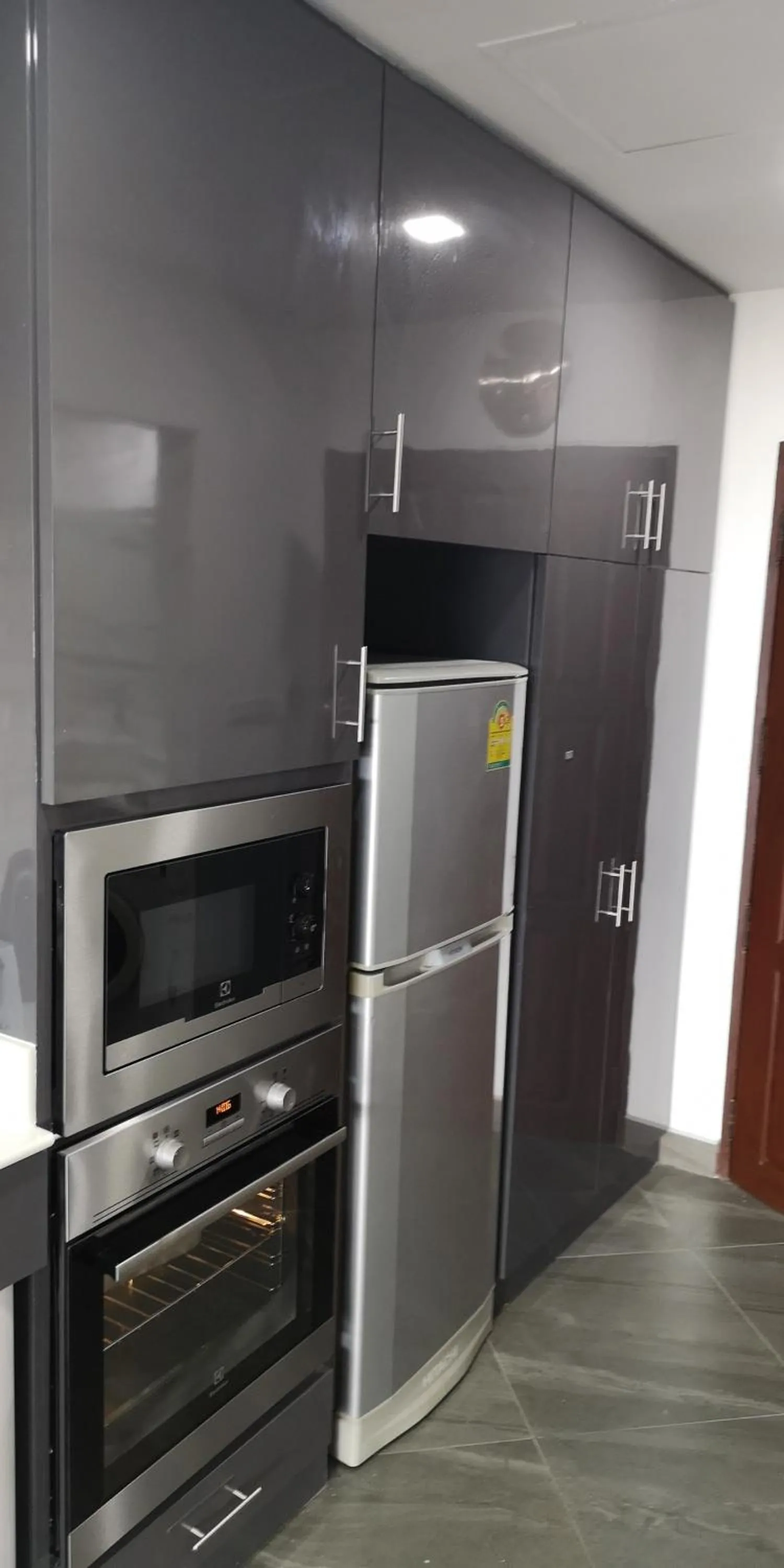 Kitchen or kitchenette in Villa Germania