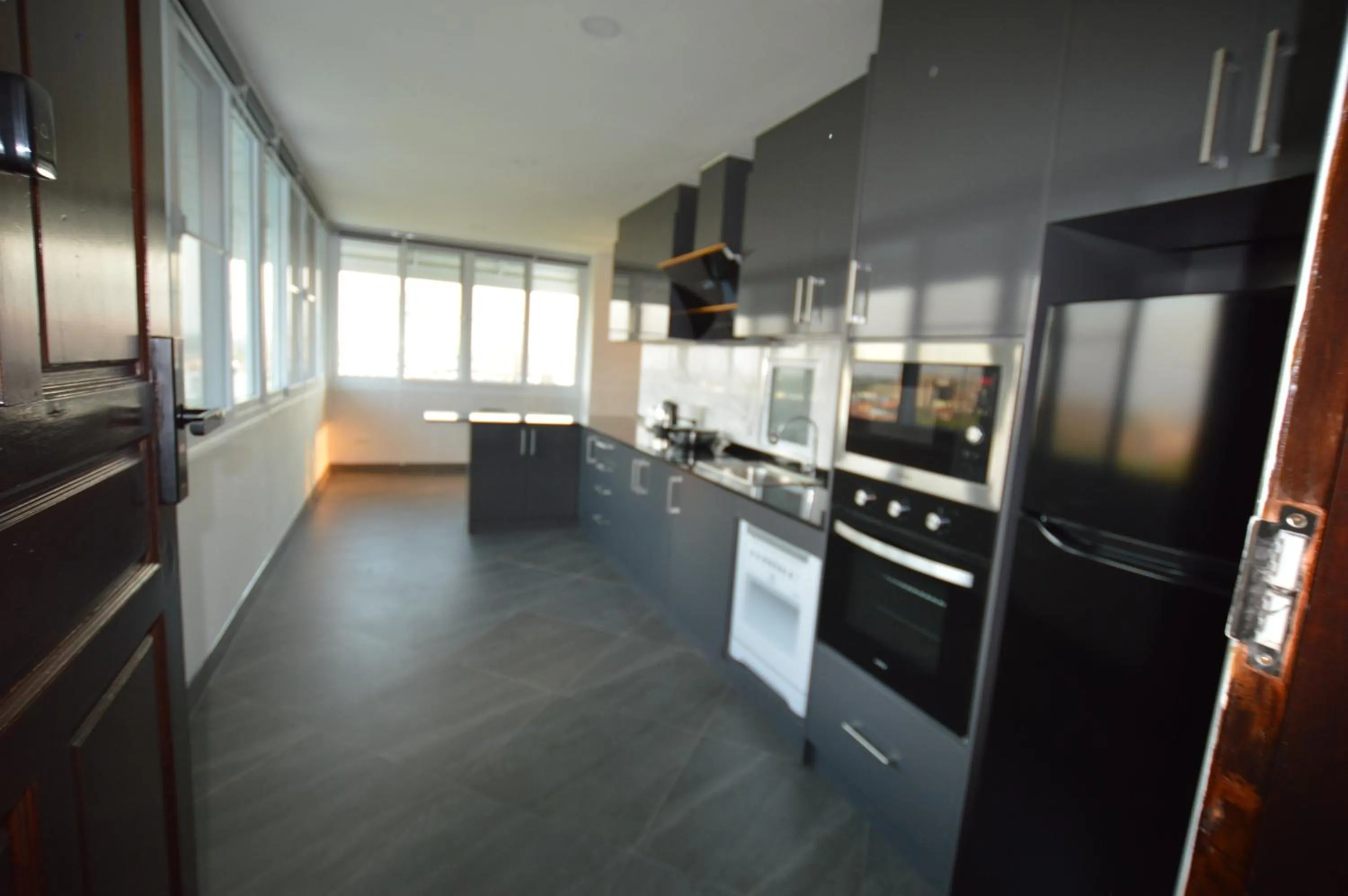 Kitchen or kitchenette in Villa Germania