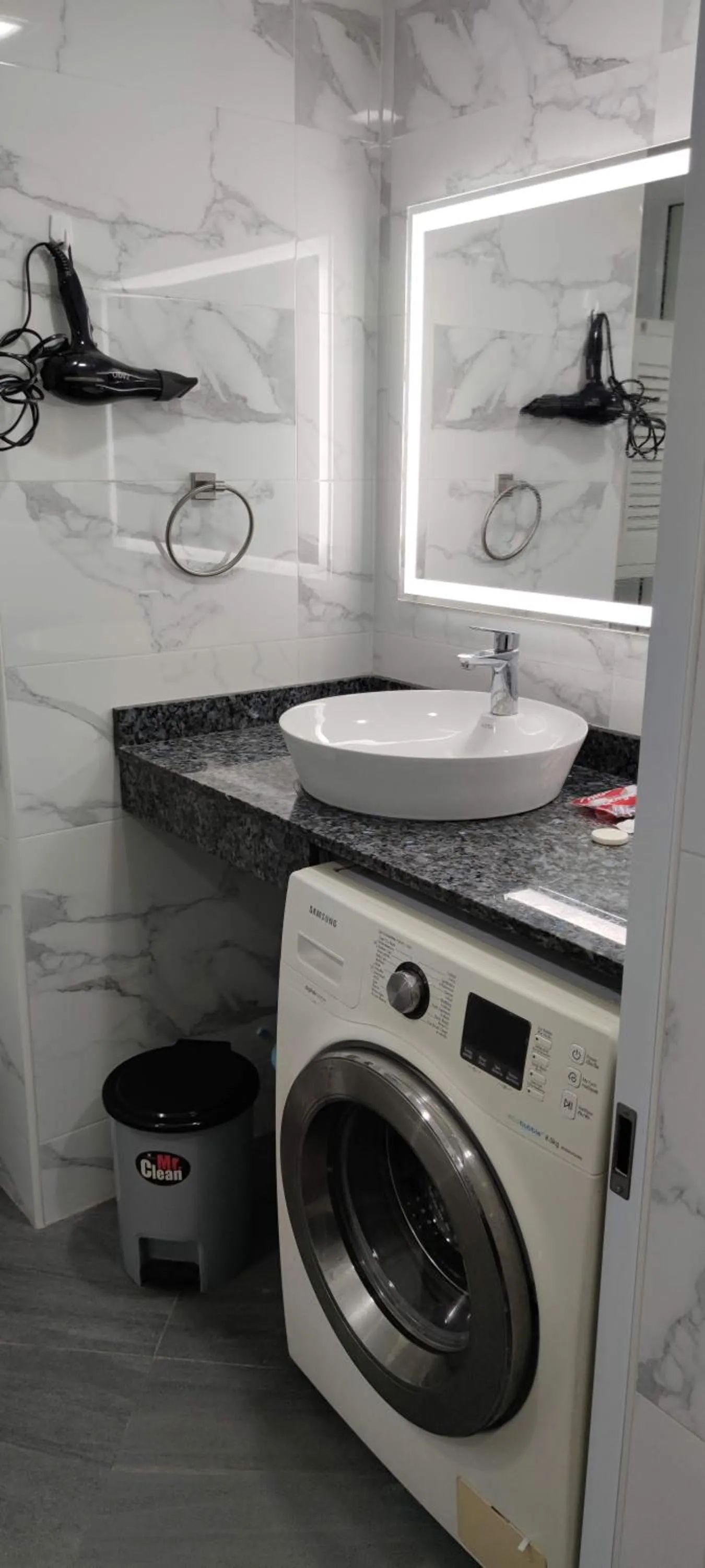 washing machine in Villa Germania