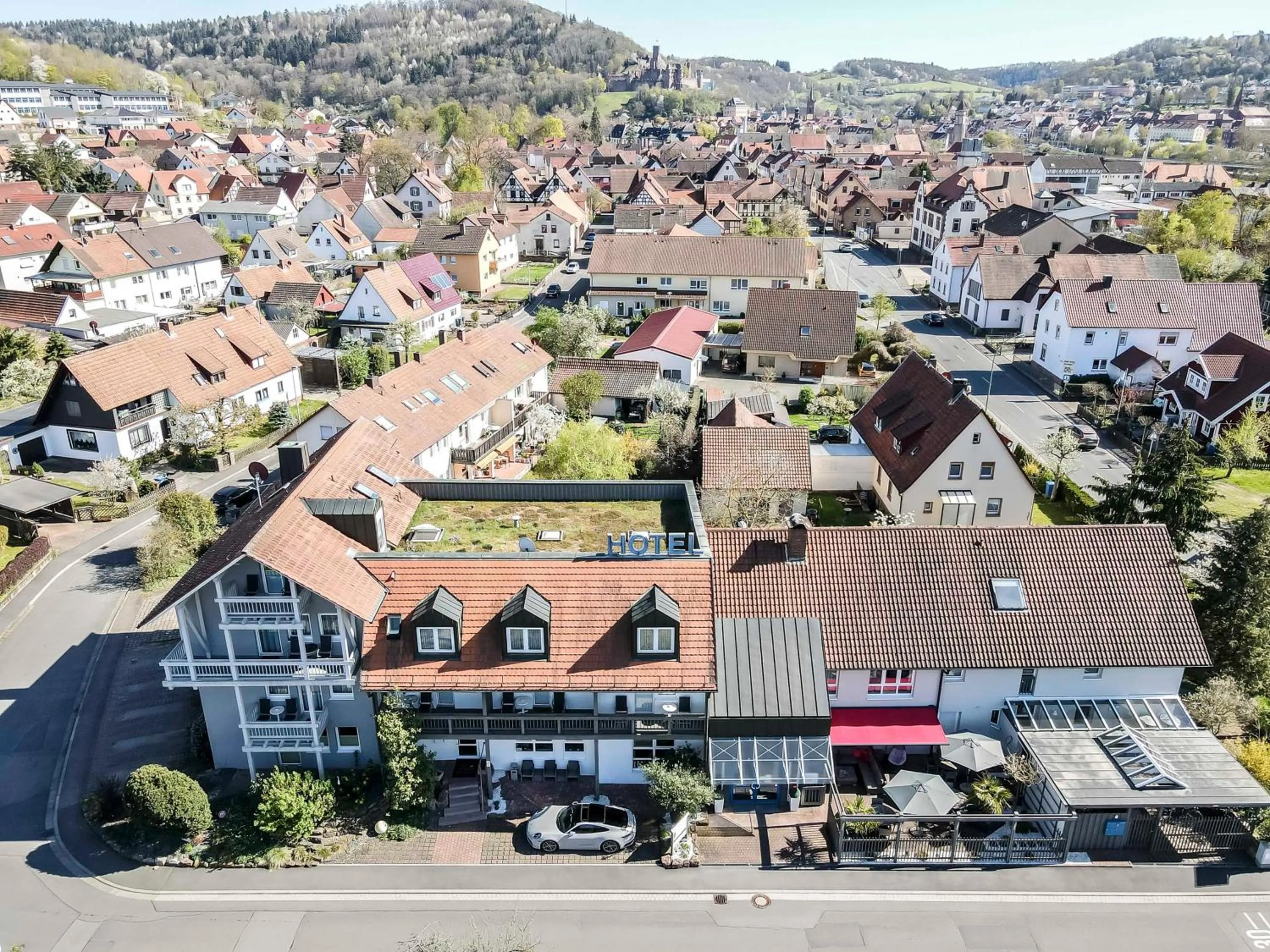 Property building in Hotel in den Herrnwiesen