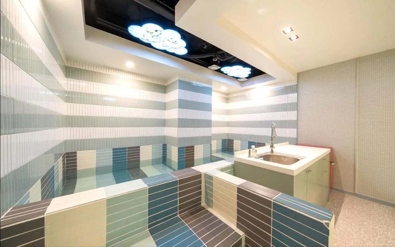 Living room in Jangyu Almond Kids Hotel