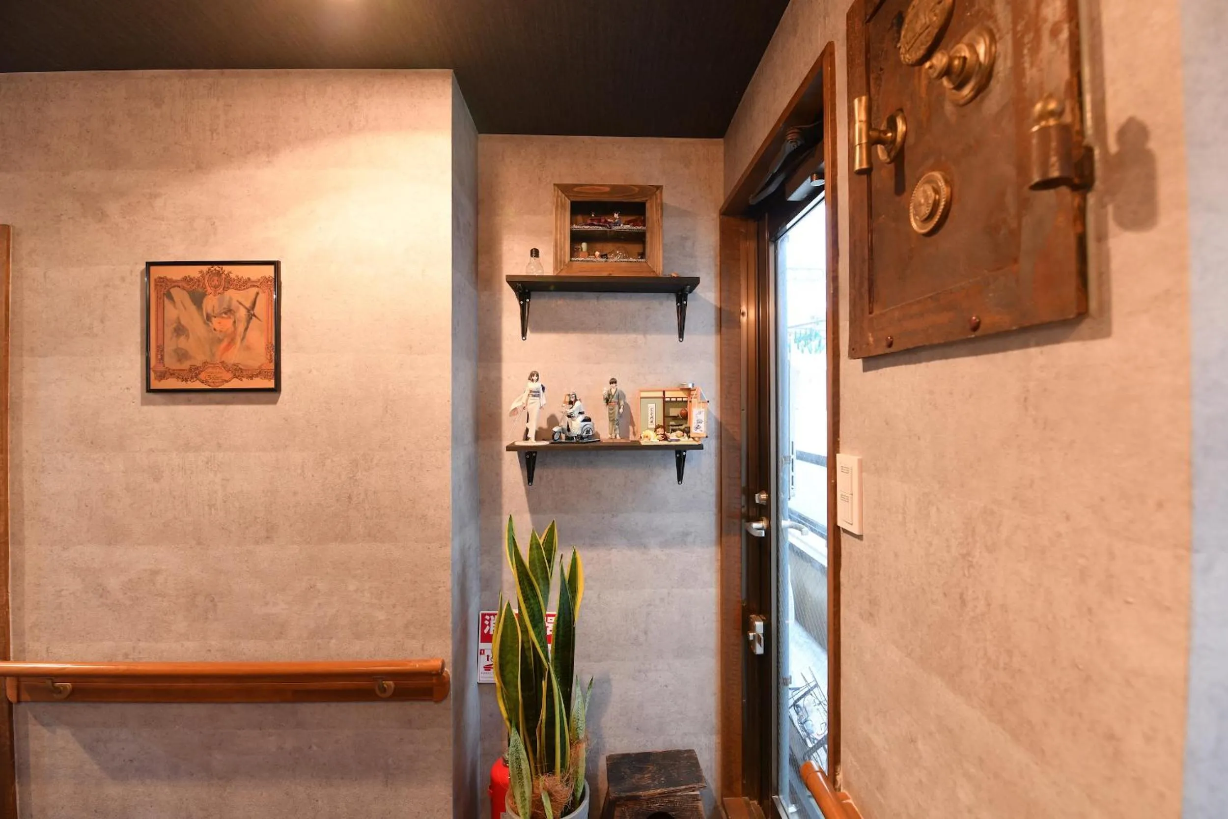 Decorative detail in Hotel Tokyo Hub