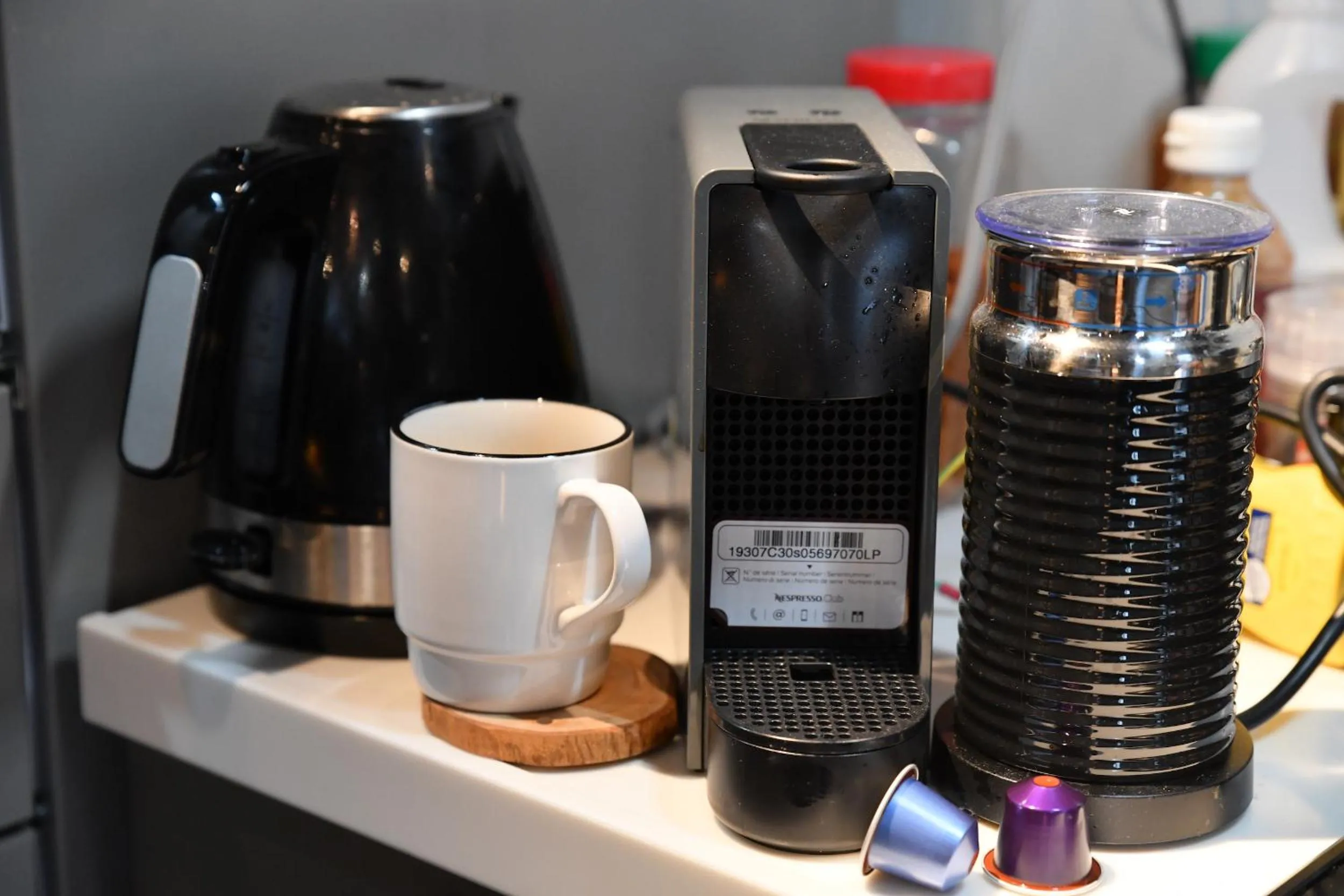 Coffee/tea facilities in Hotel Tokyo Hub