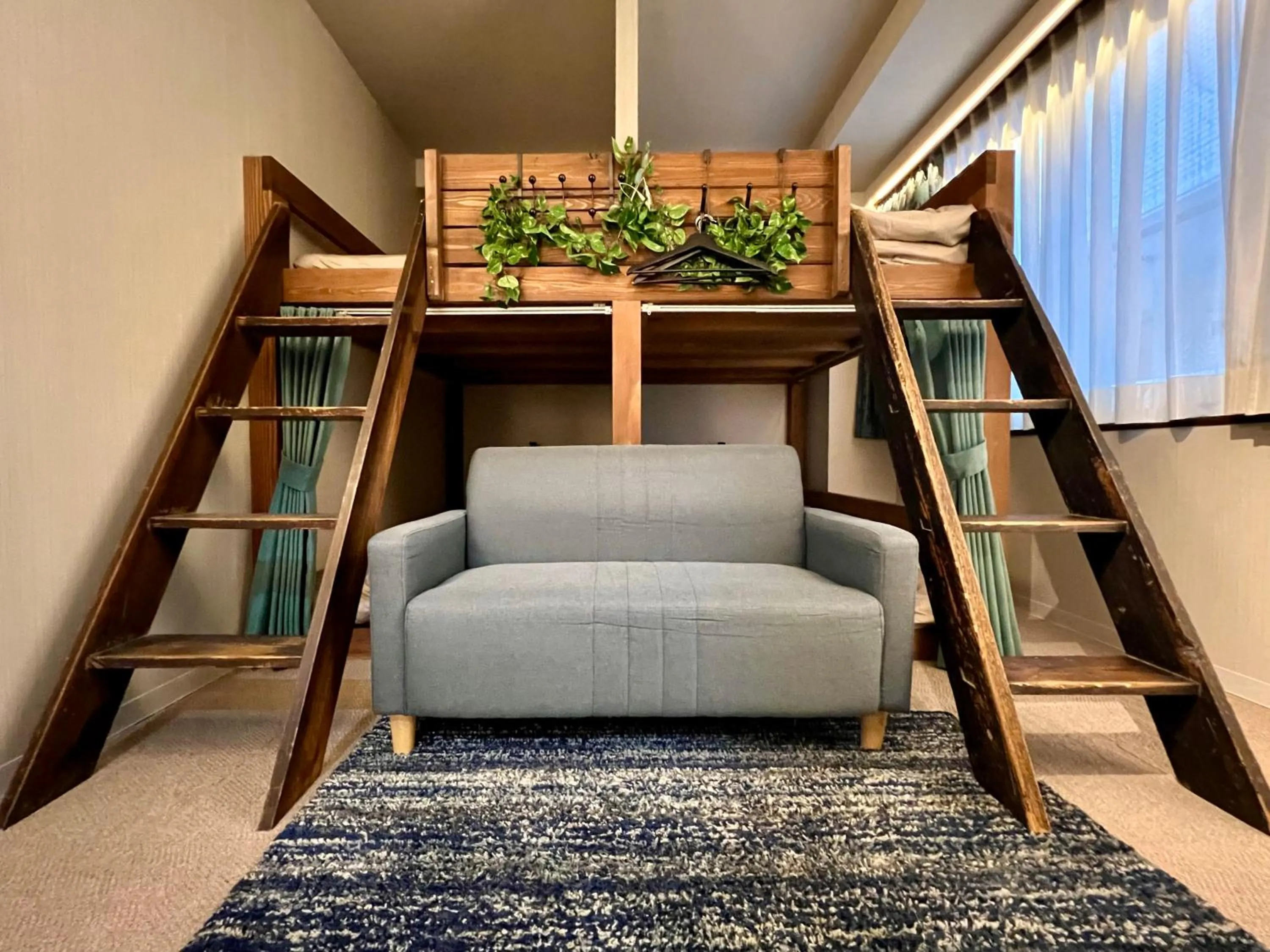 Bed in Hotel Tokyo Hub