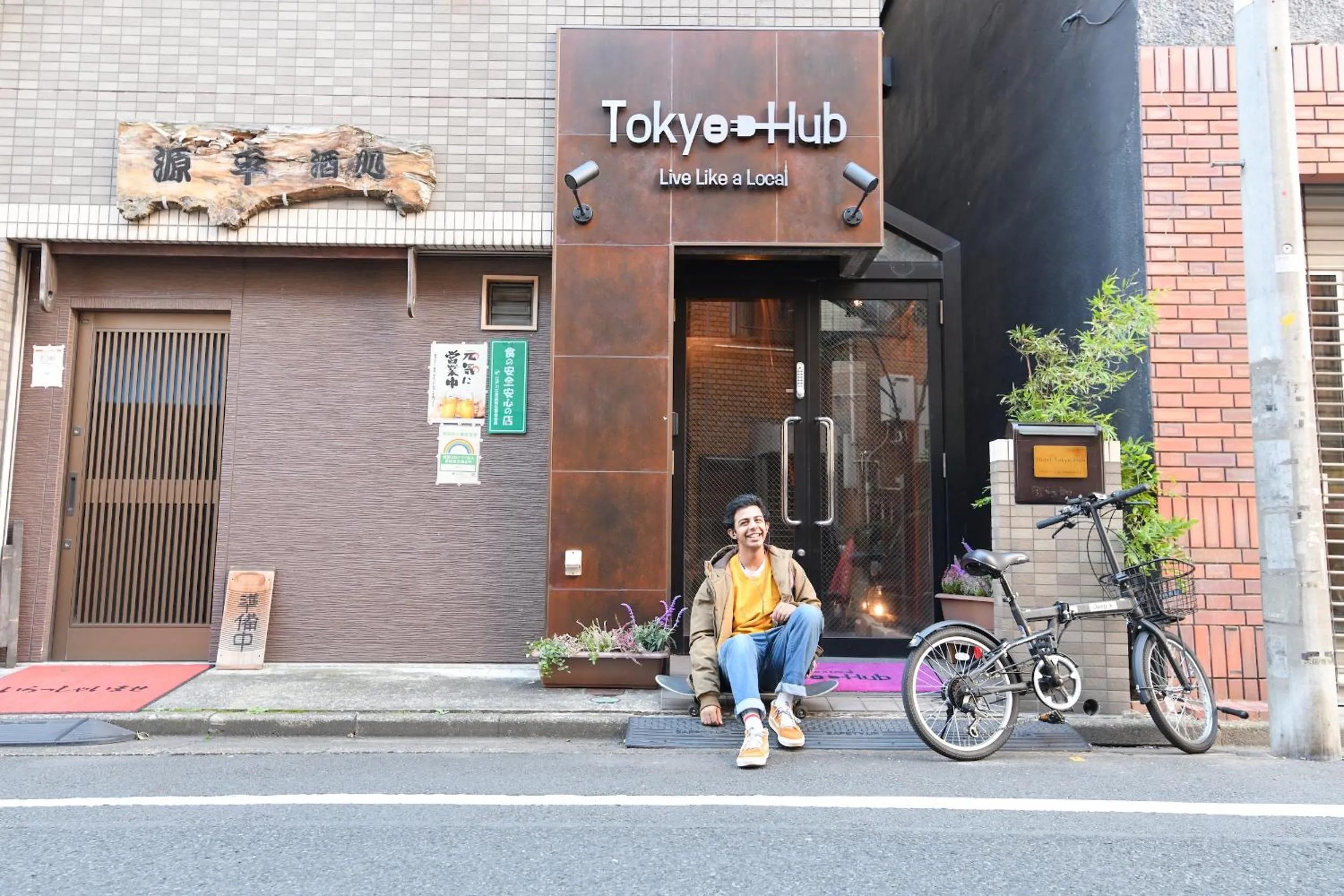 Property building in Hotel Tokyo Hub