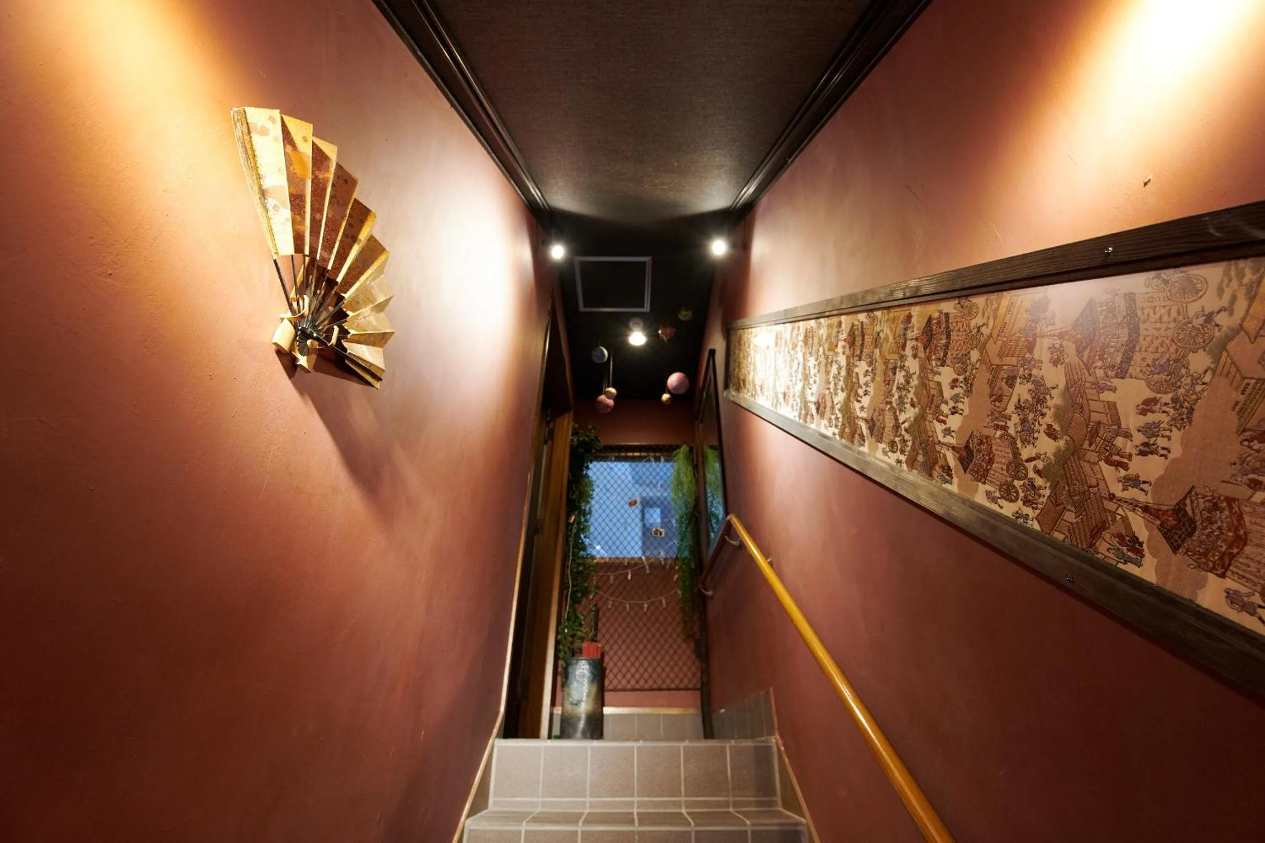 Decorative detail in Hotel Tokyo Hub