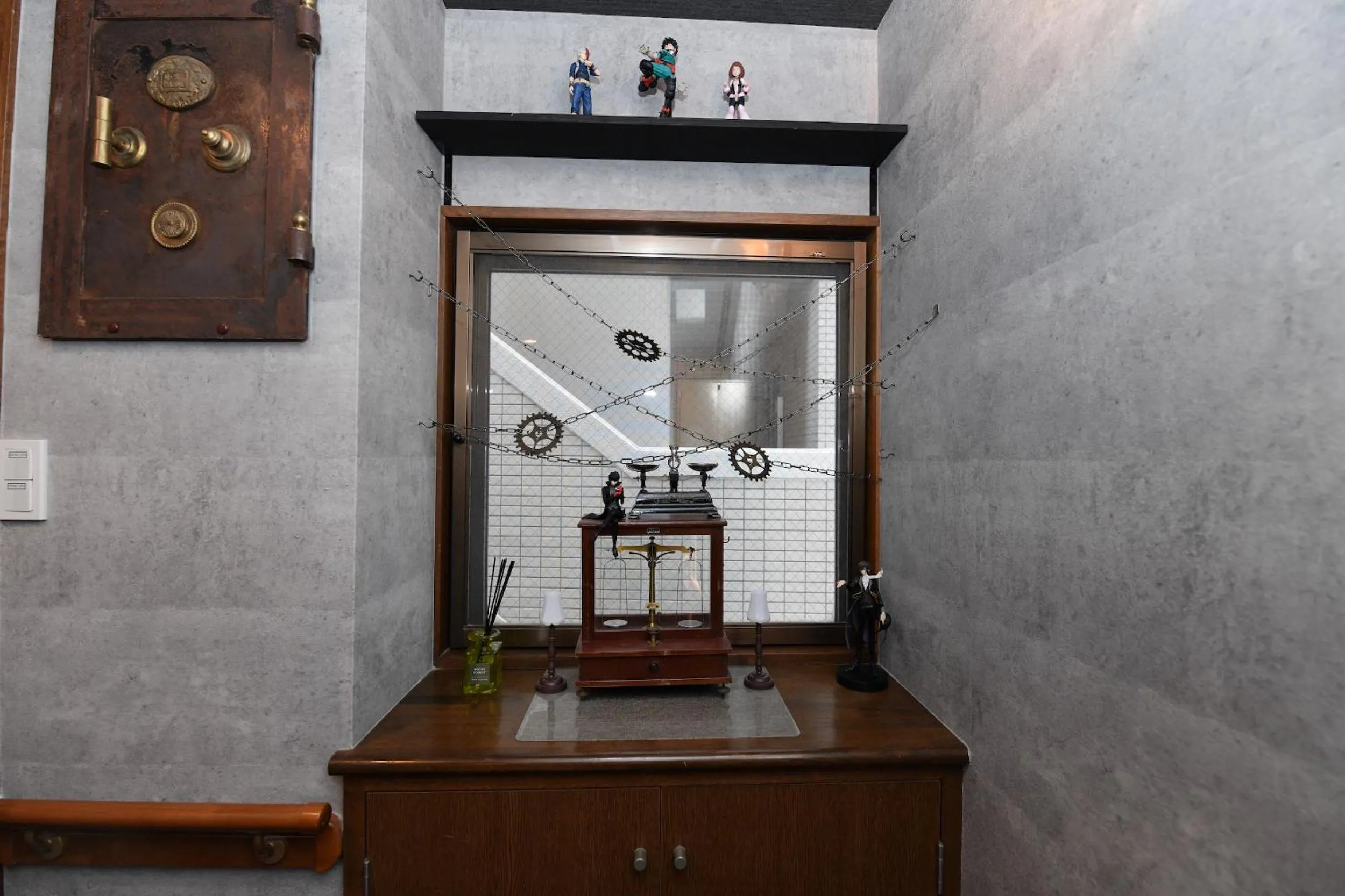 Decorative detail in Hotel Tokyo Hub