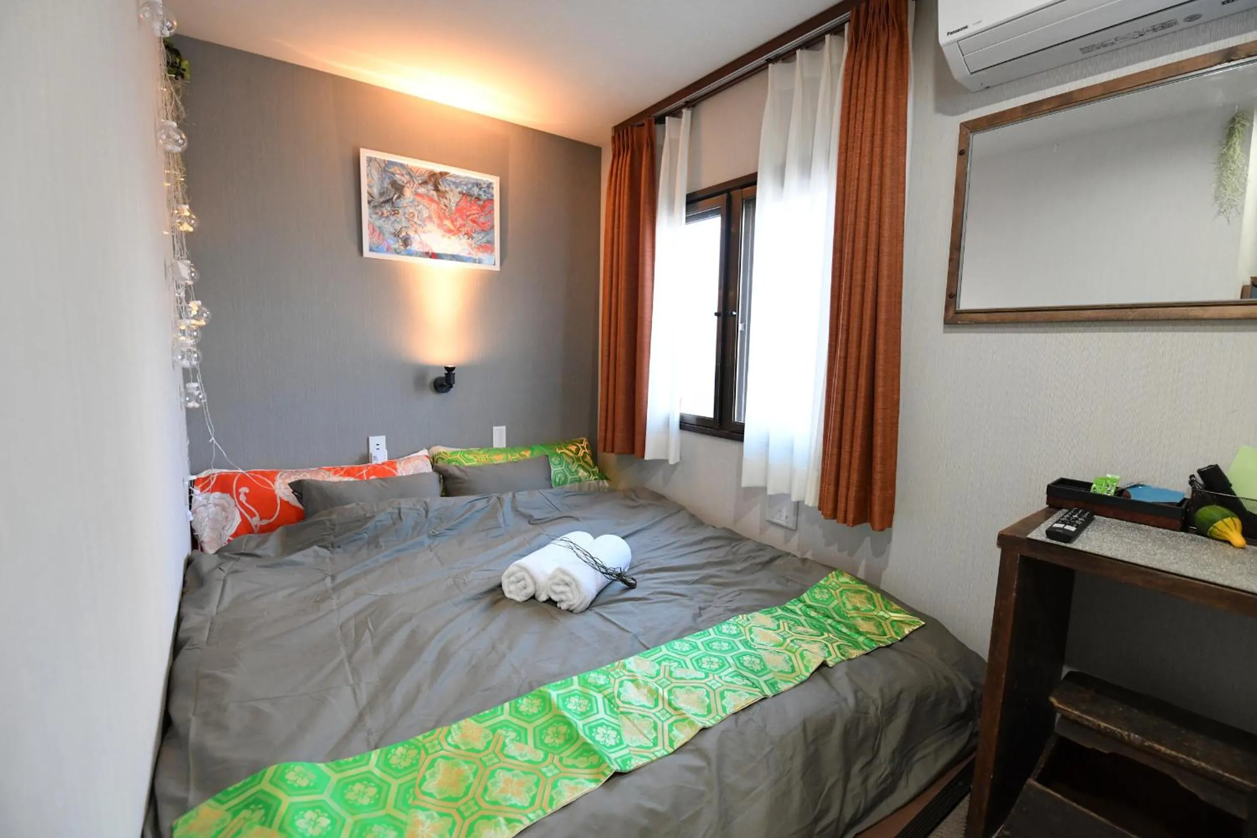 Bed in Hotel Tokyo Hub