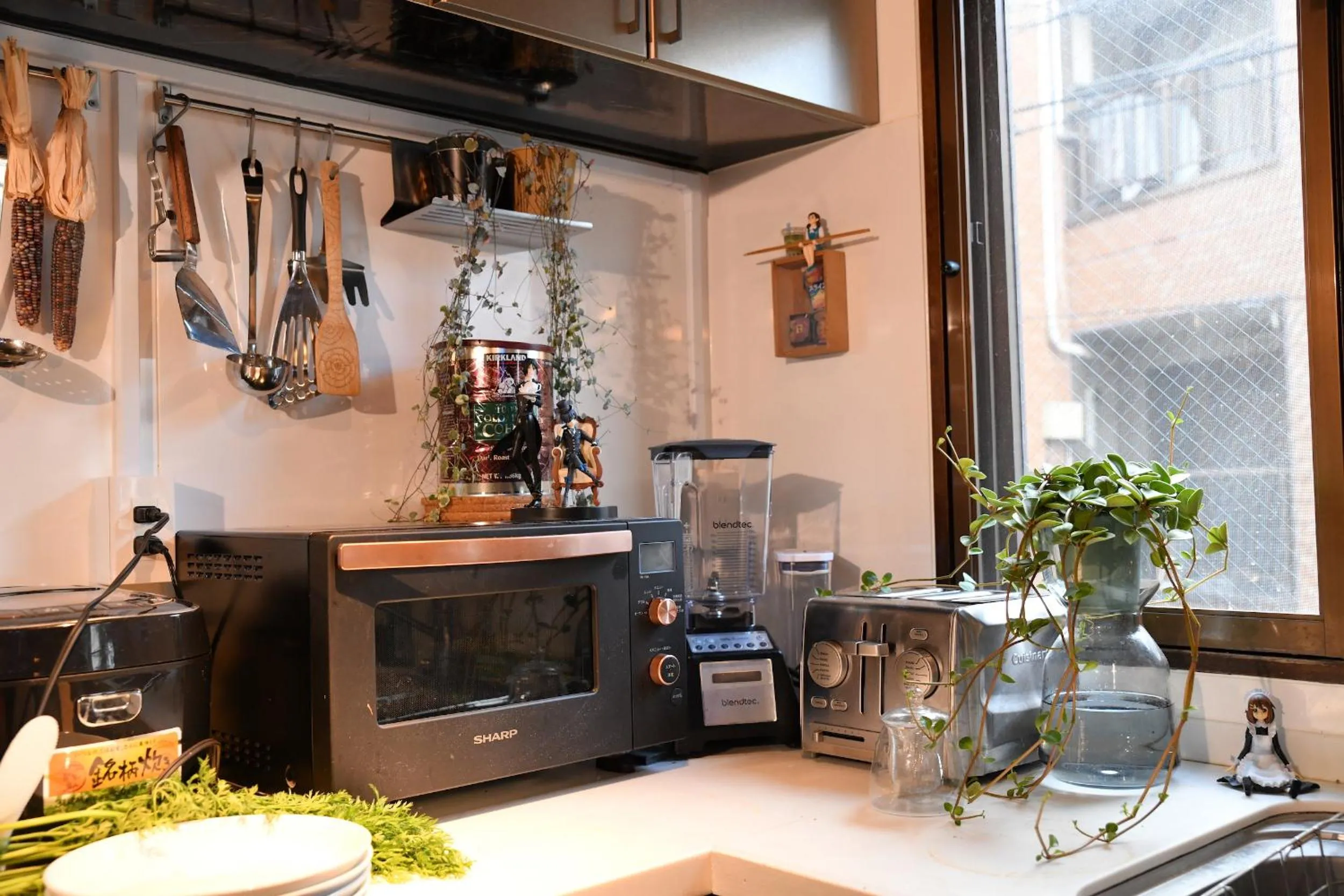 Kitchen or kitchenette in Hotel Tokyo Hub