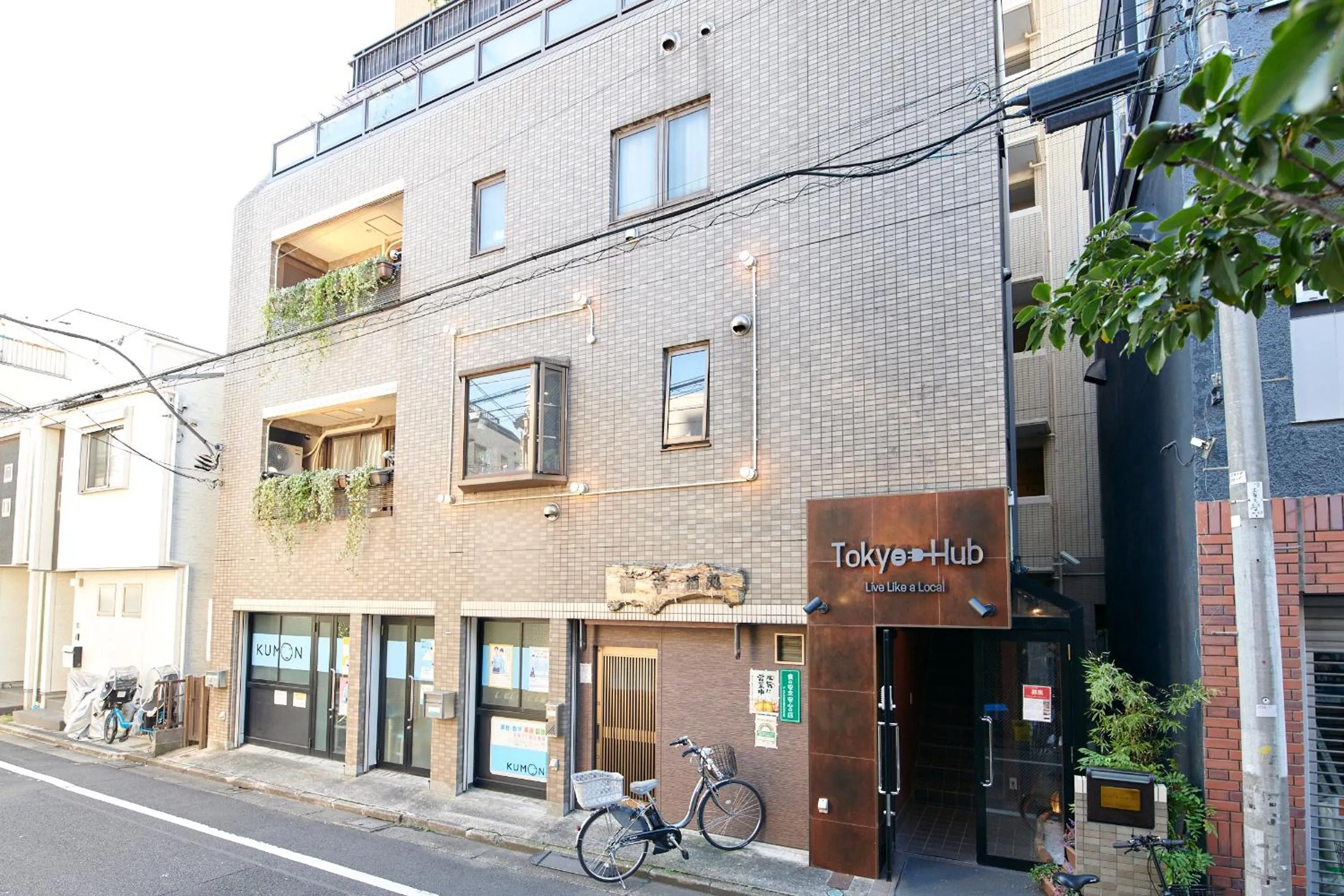 Property building in Hotel Tokyo Hub