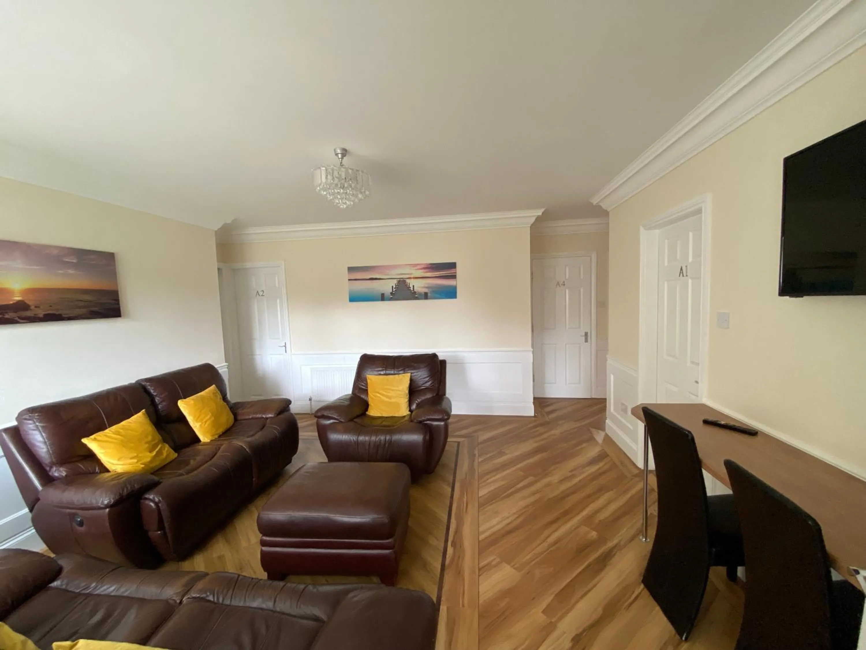 Seating area in Parkside Guest House