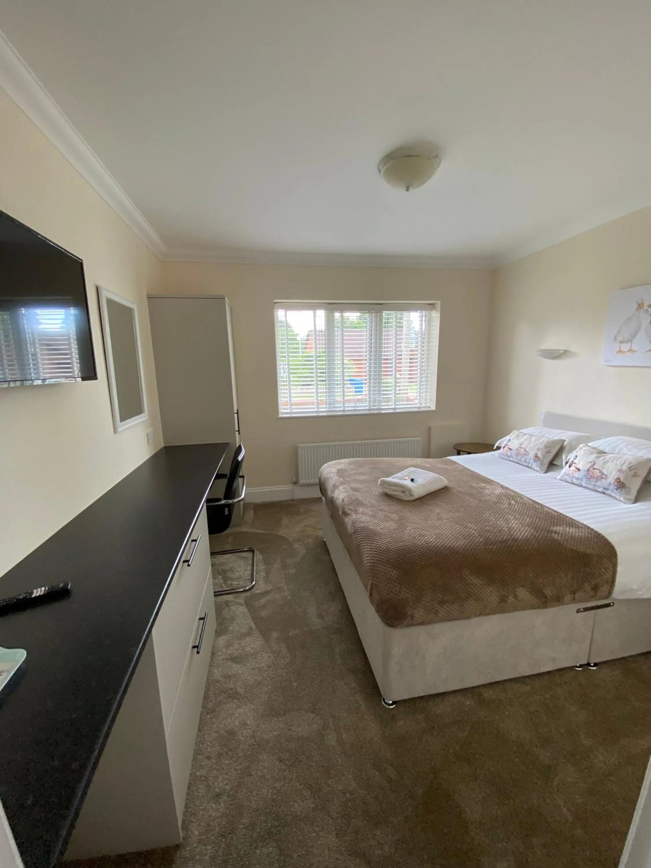 Bed in Parkside Guest House