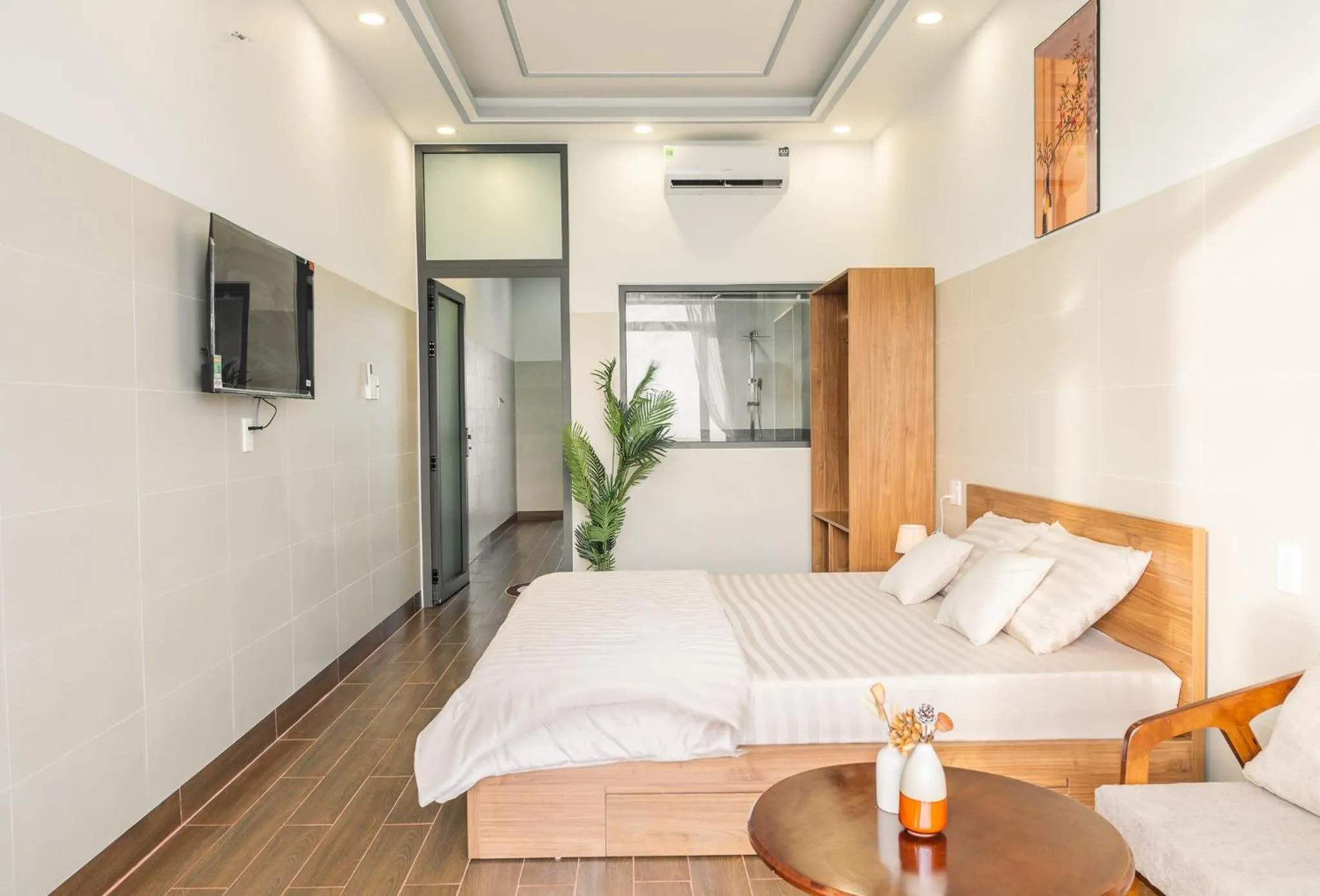 Bed in Mien Trung Beach House Phu Quoc