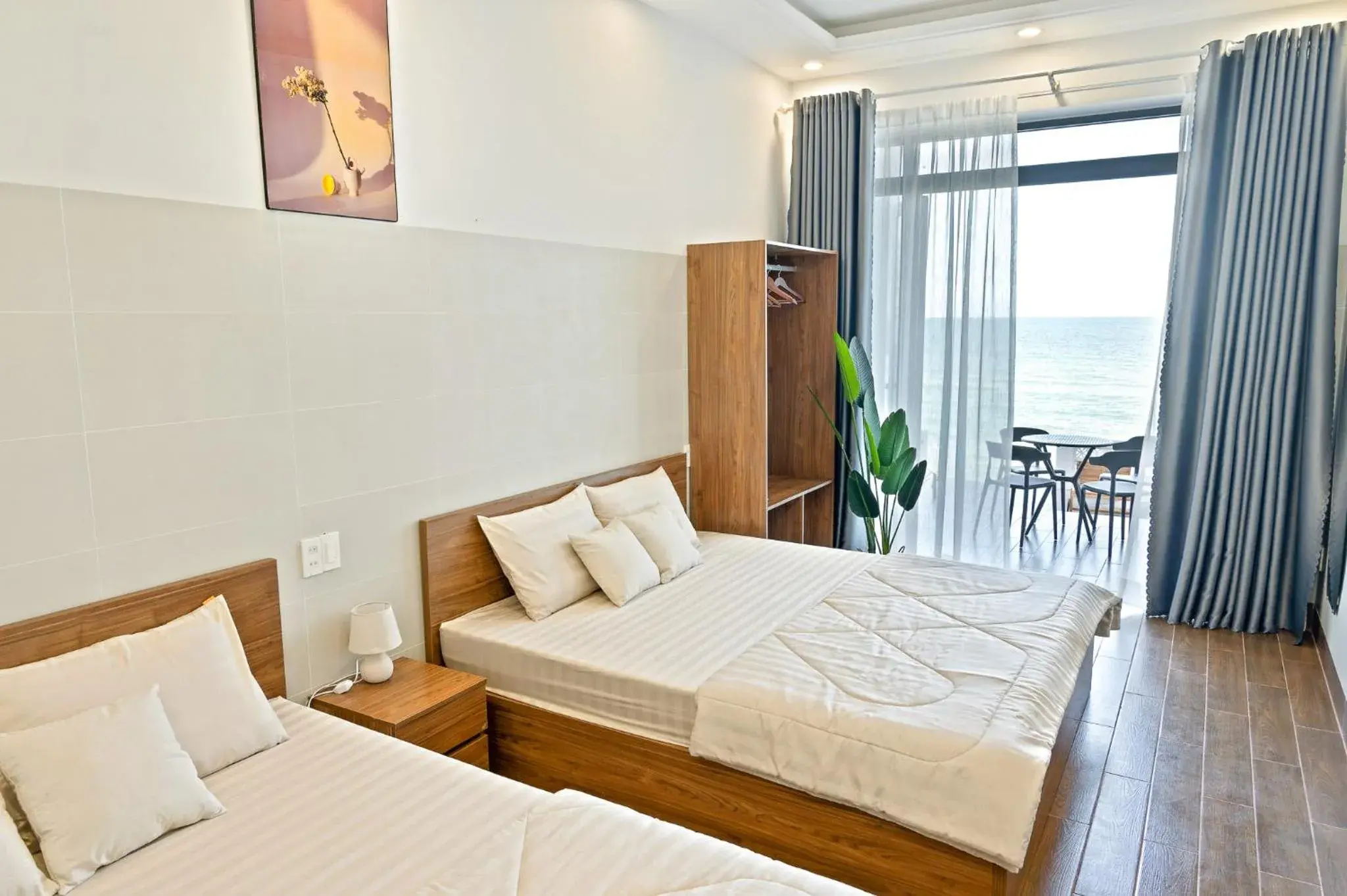 Bed in Mien Trung Beach House Phu Quoc Bed in Mien Trung Beach House Phu Quoc