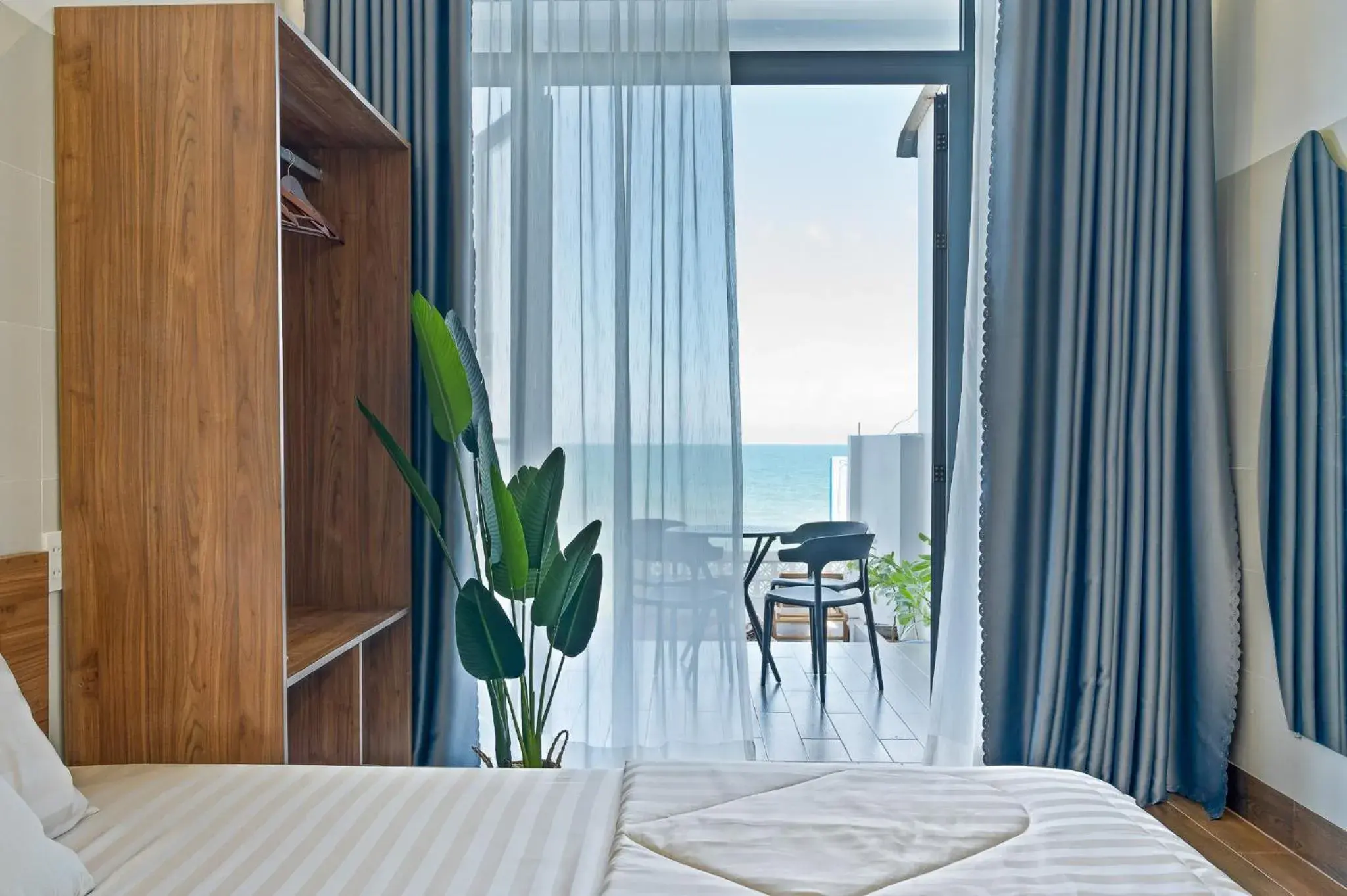 Bed in Mien Trung Beach House Phu Quoc Bed in Mien Trung Beach House Phu Quoc