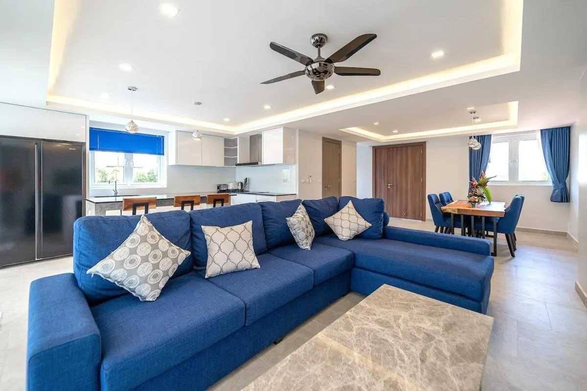 Floor plan in Ocean Grove Pool Villa - Koh Chang