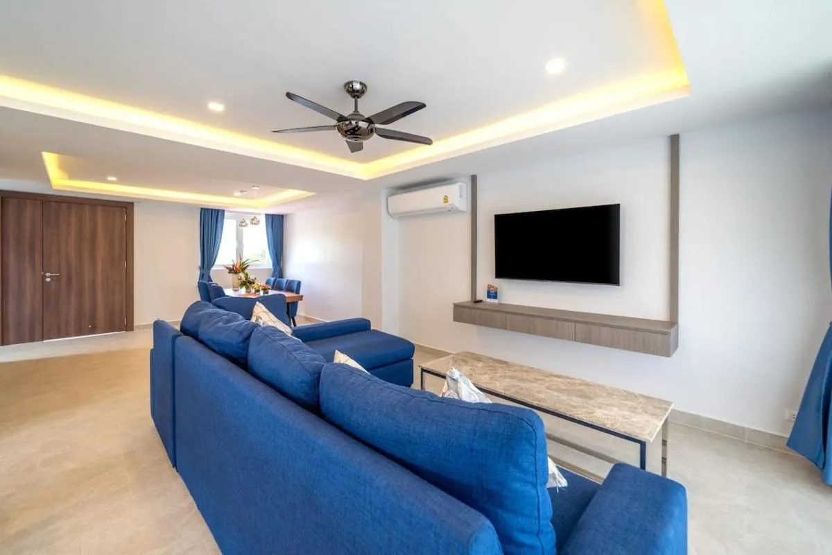 Floor plan in Ocean Grove Pool Villa - Koh Chang