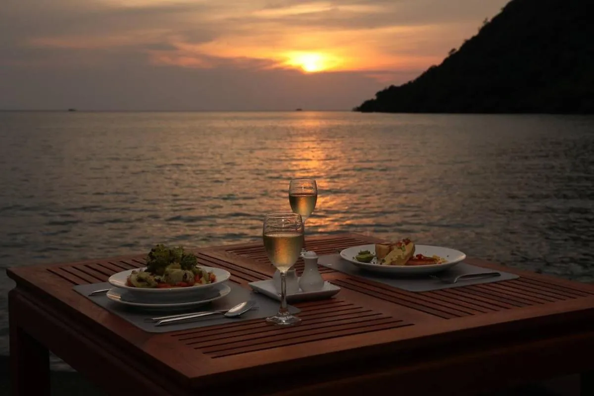 Floor plan in Ocean Grove Pool Villa - Koh Chang