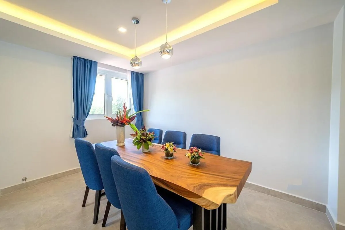 Floor plan in Ocean Grove Pool Villa - Koh Chang