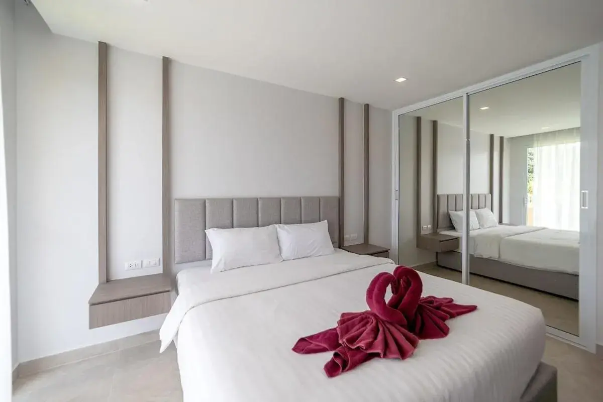 Floor plan, Bed in Ocean Grove Pool Villa - Koh Chang Floor plan, Bed in Ocean Grove Pool Villa - Koh Chang