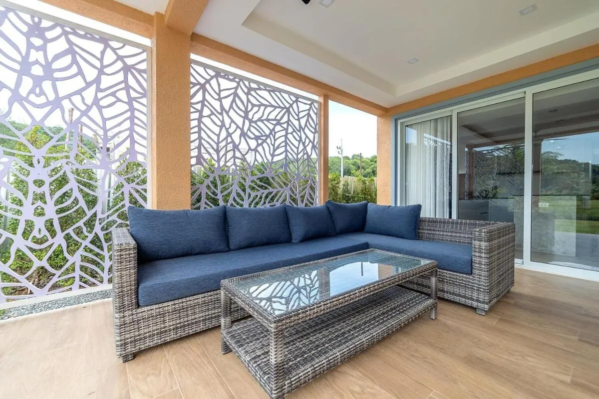 Floor plan in Ocean Grove Pool Villa - Koh Chang