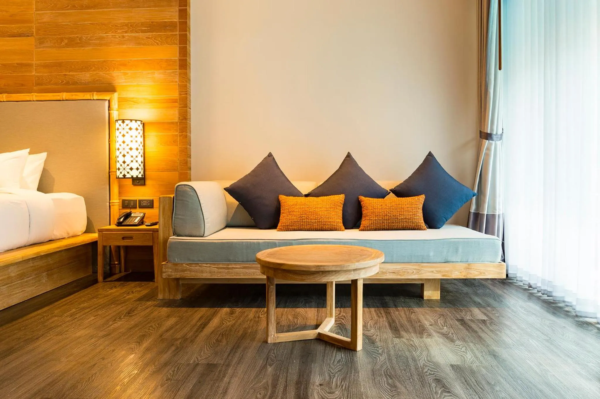 Bed in AKIRA Lipe Resort