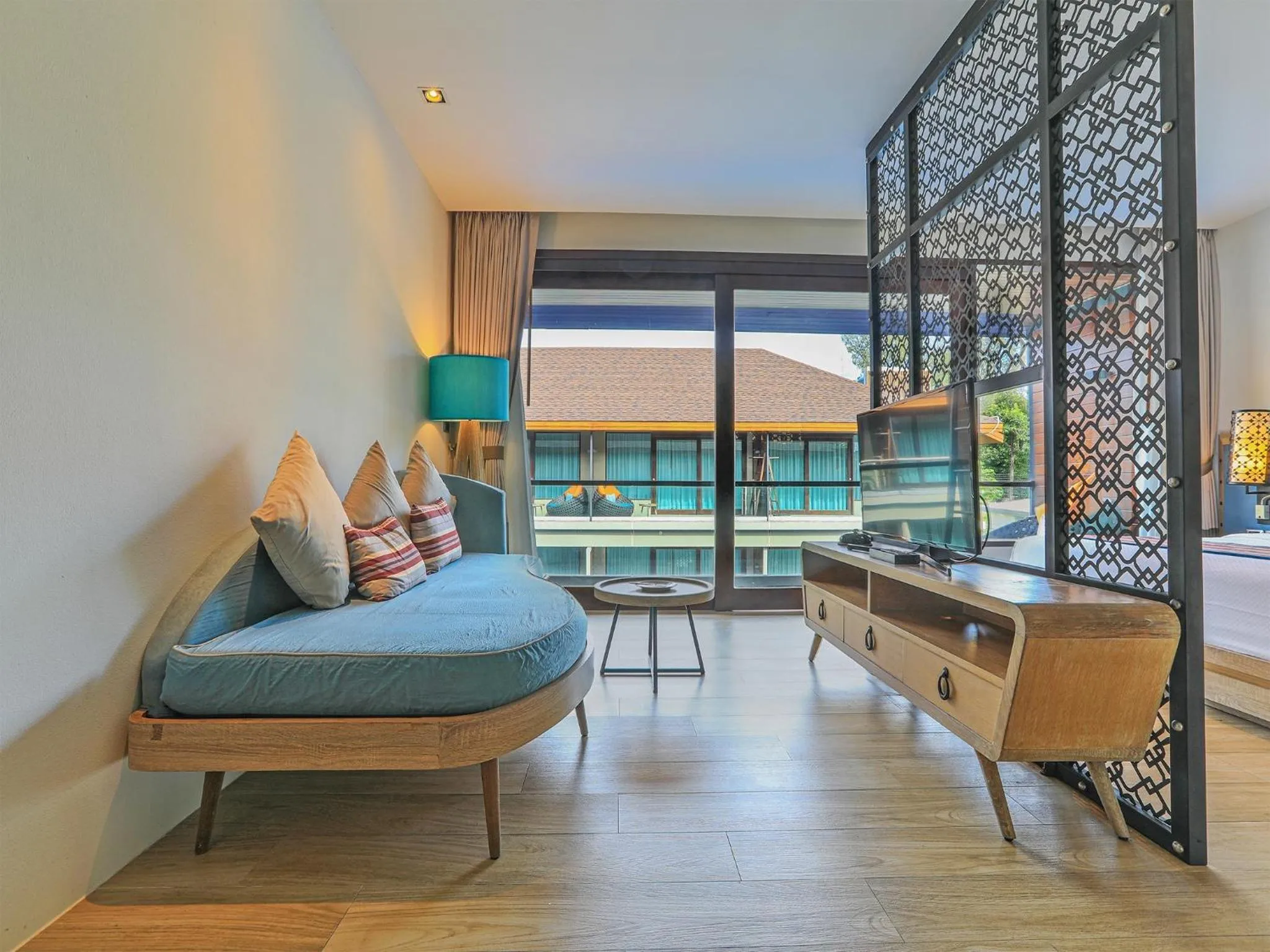 Bed in AKIRA Lipe Resort