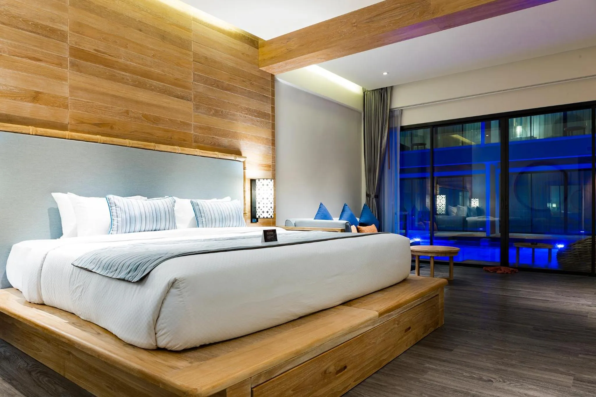 Bed in AKIRA Lipe Resort