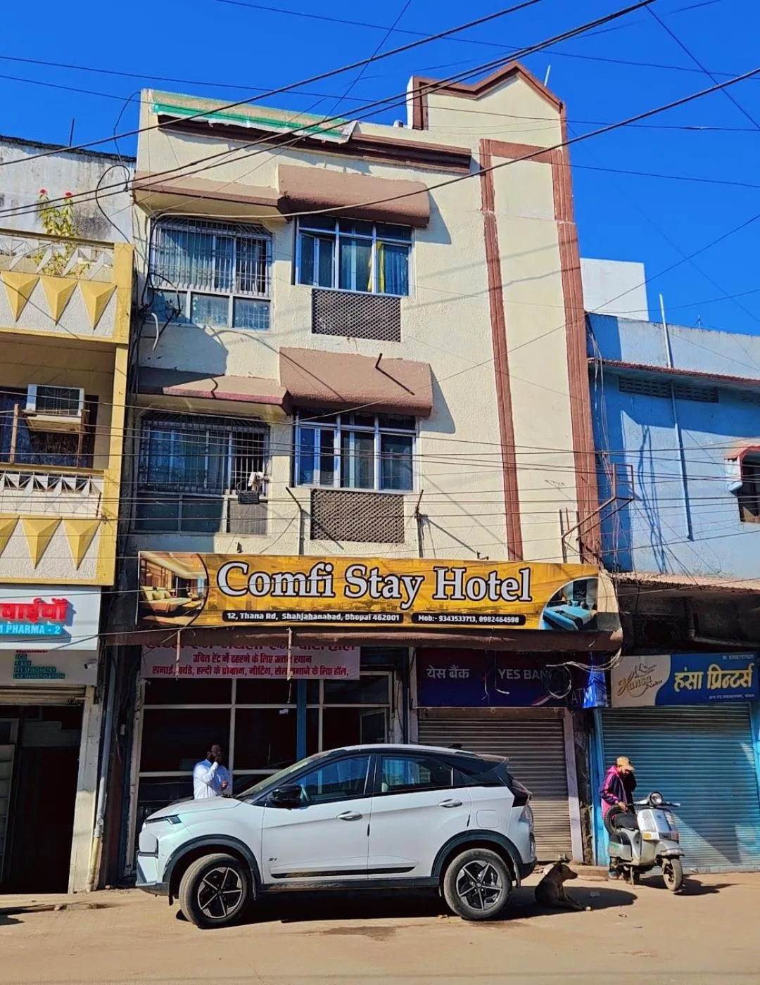 Property building in Comfi Stay Hotel Bhopal