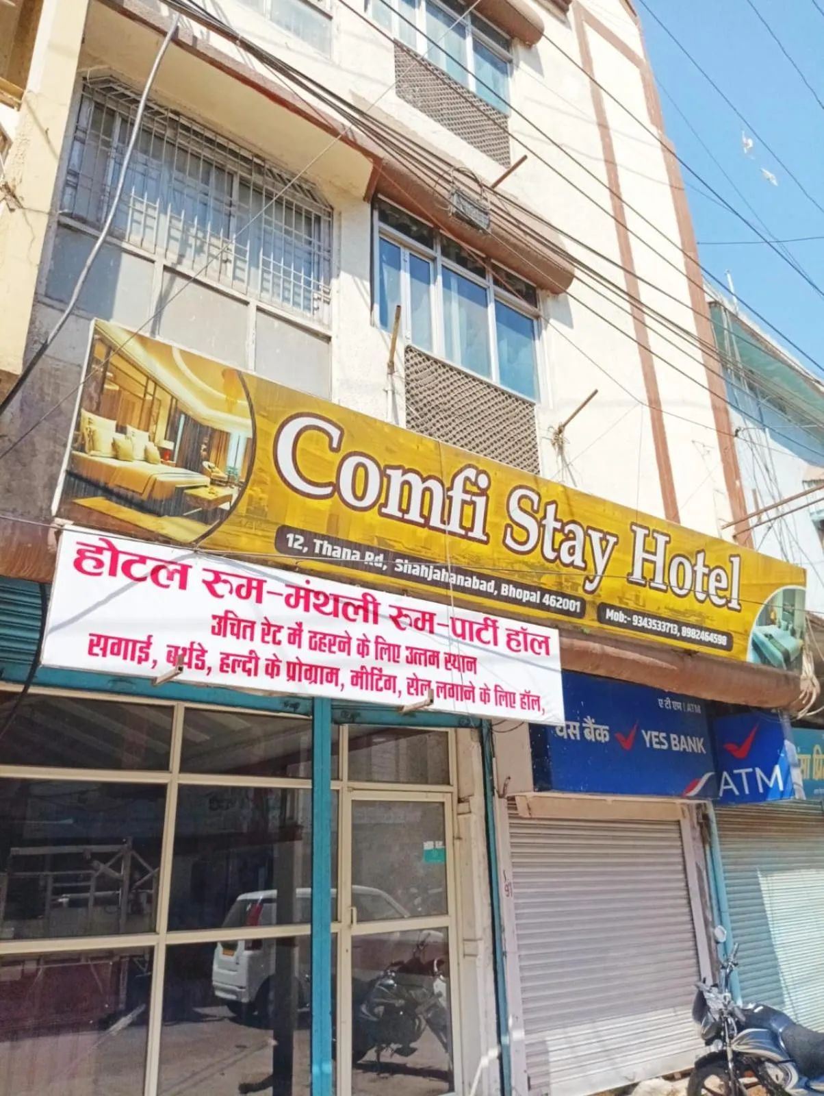 Property building in Comfi Stay Hotel Bhopal