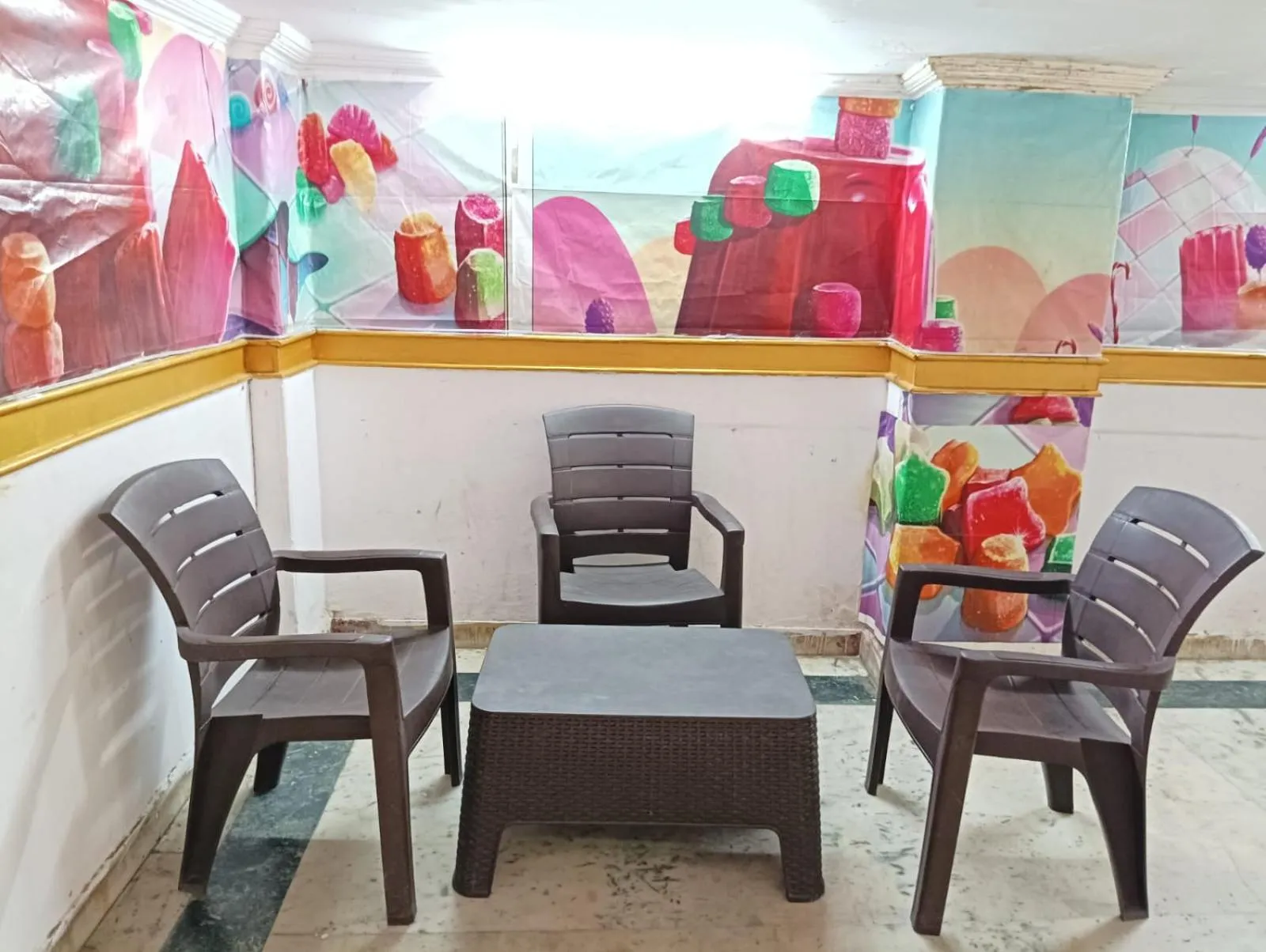 Seating area in Comfi Stay Hotel Bhopal