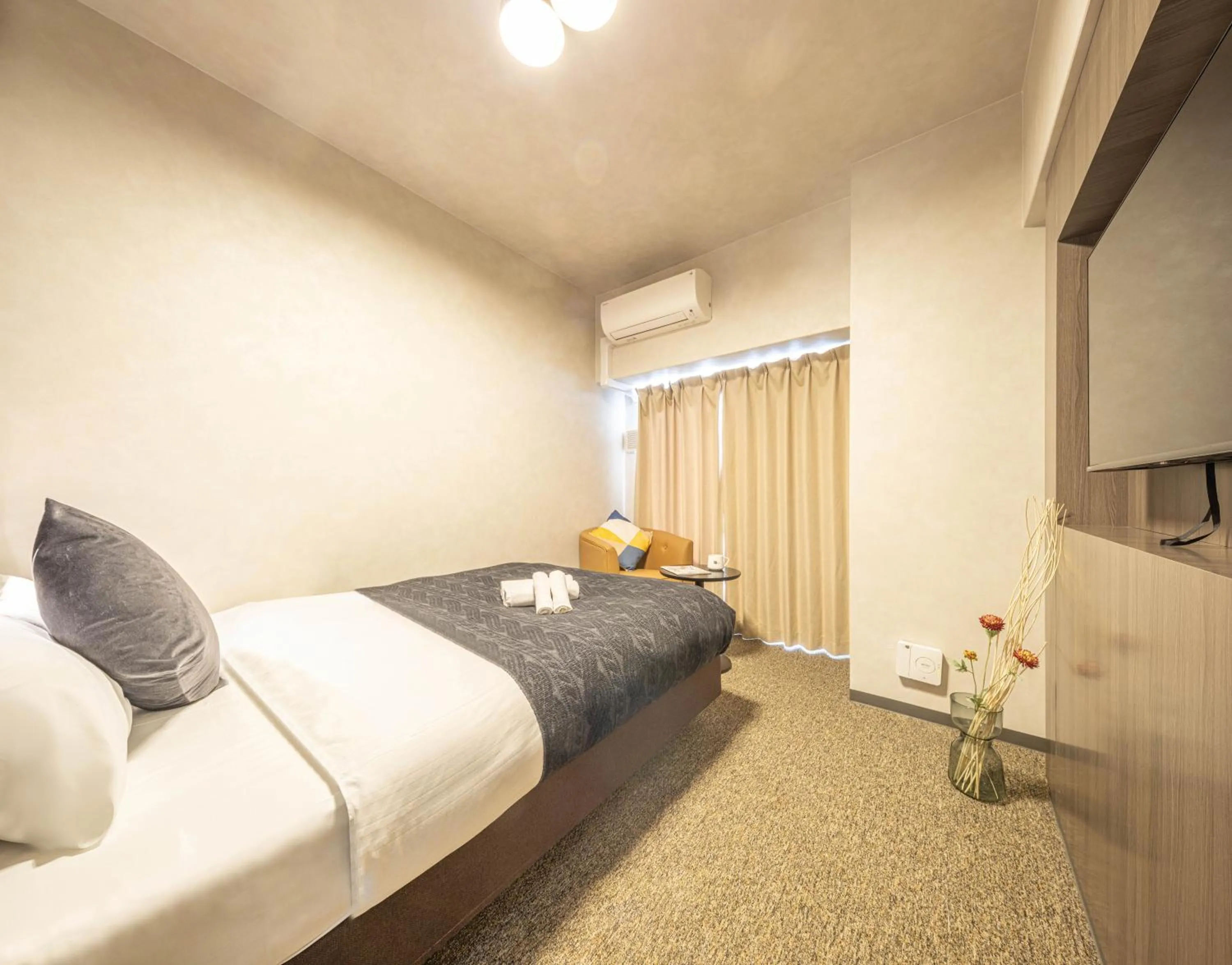 Bed in Apartment Hotel 11 Shinsaibashi 2