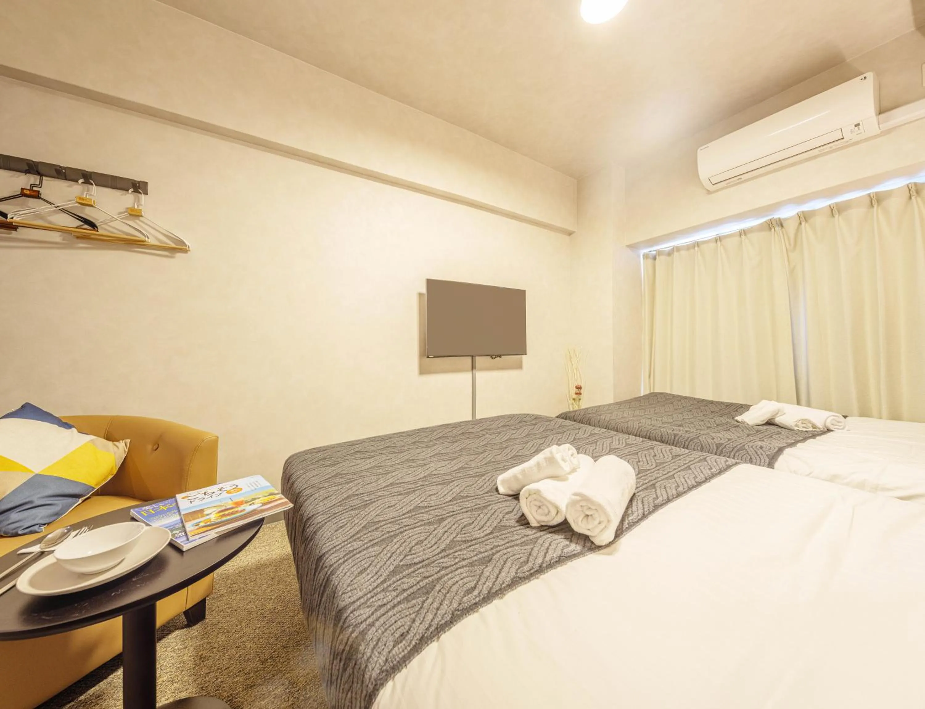Bed in Apartment Hotel 11 Shinsaibashi 2