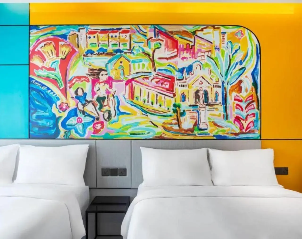 Bed in Hotel Mi Rochor Bed in Hotel Mi Rochor