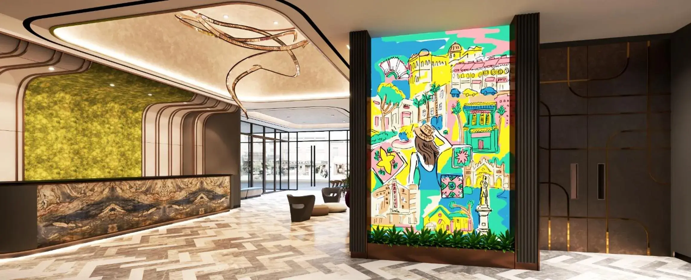 Property building in Hotel Mi Rochor Property building in Hotel Mi Rochor