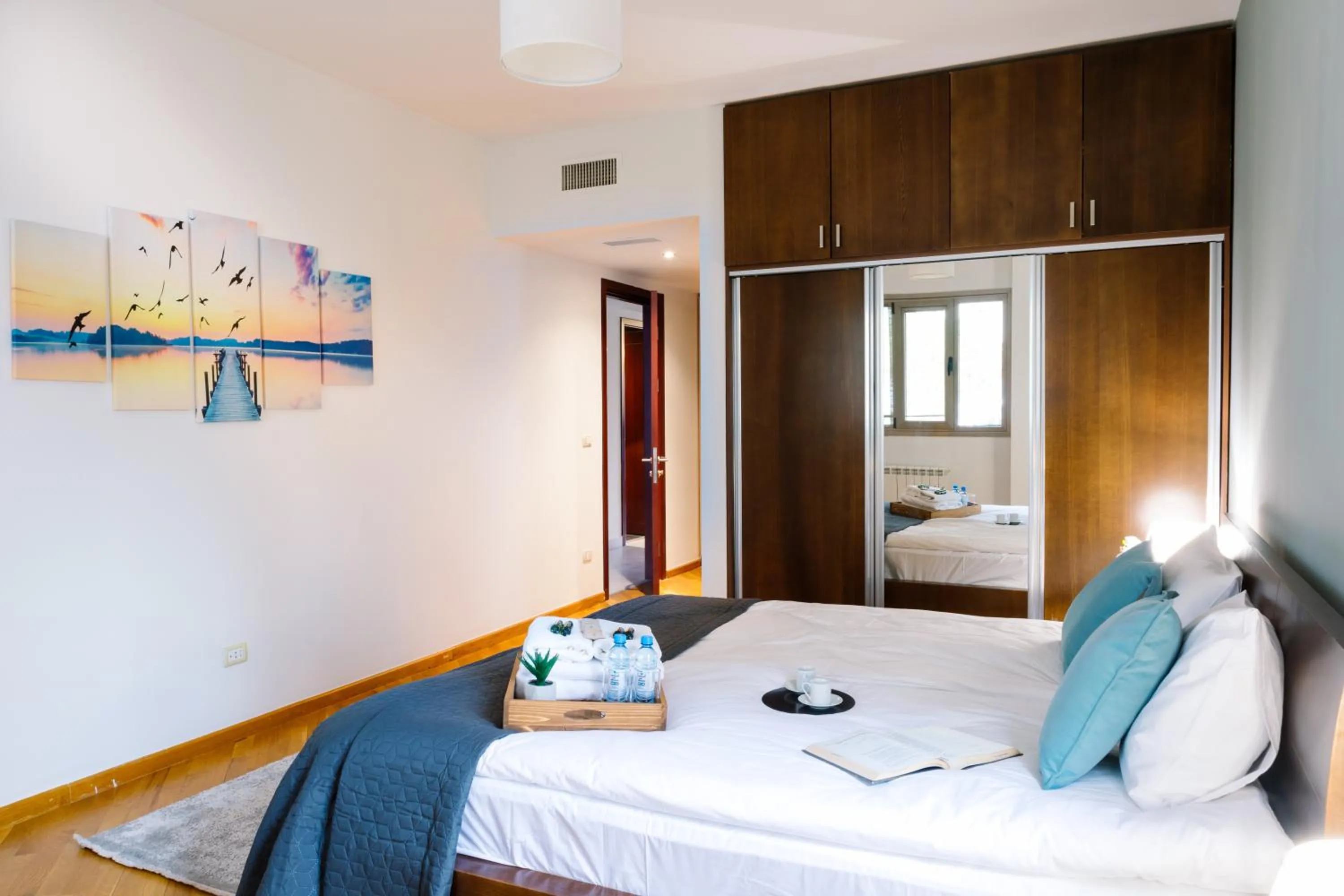 Bed in hotelise I Paradise Apartment
