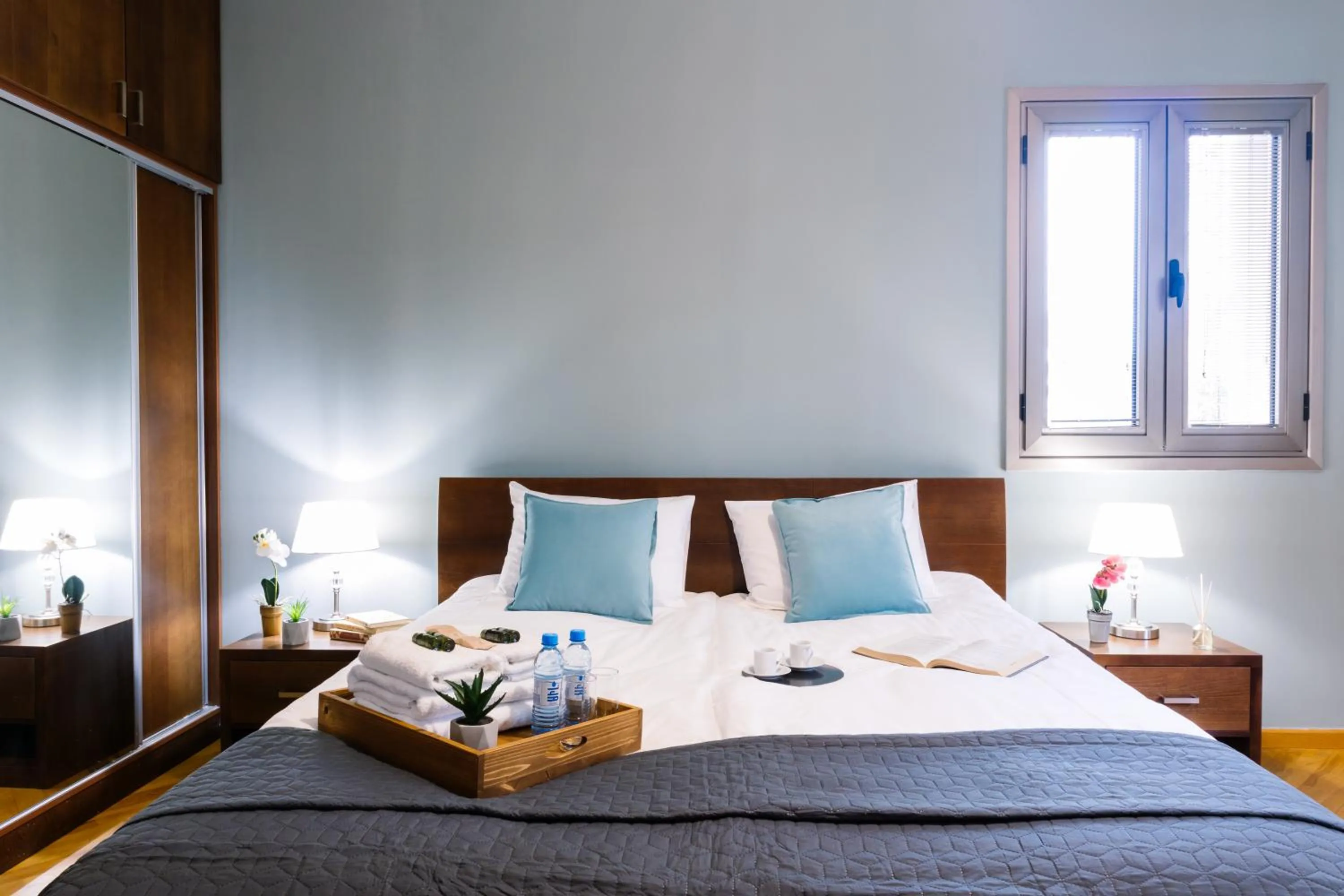 Bed in hotelise I Paradise Apartment