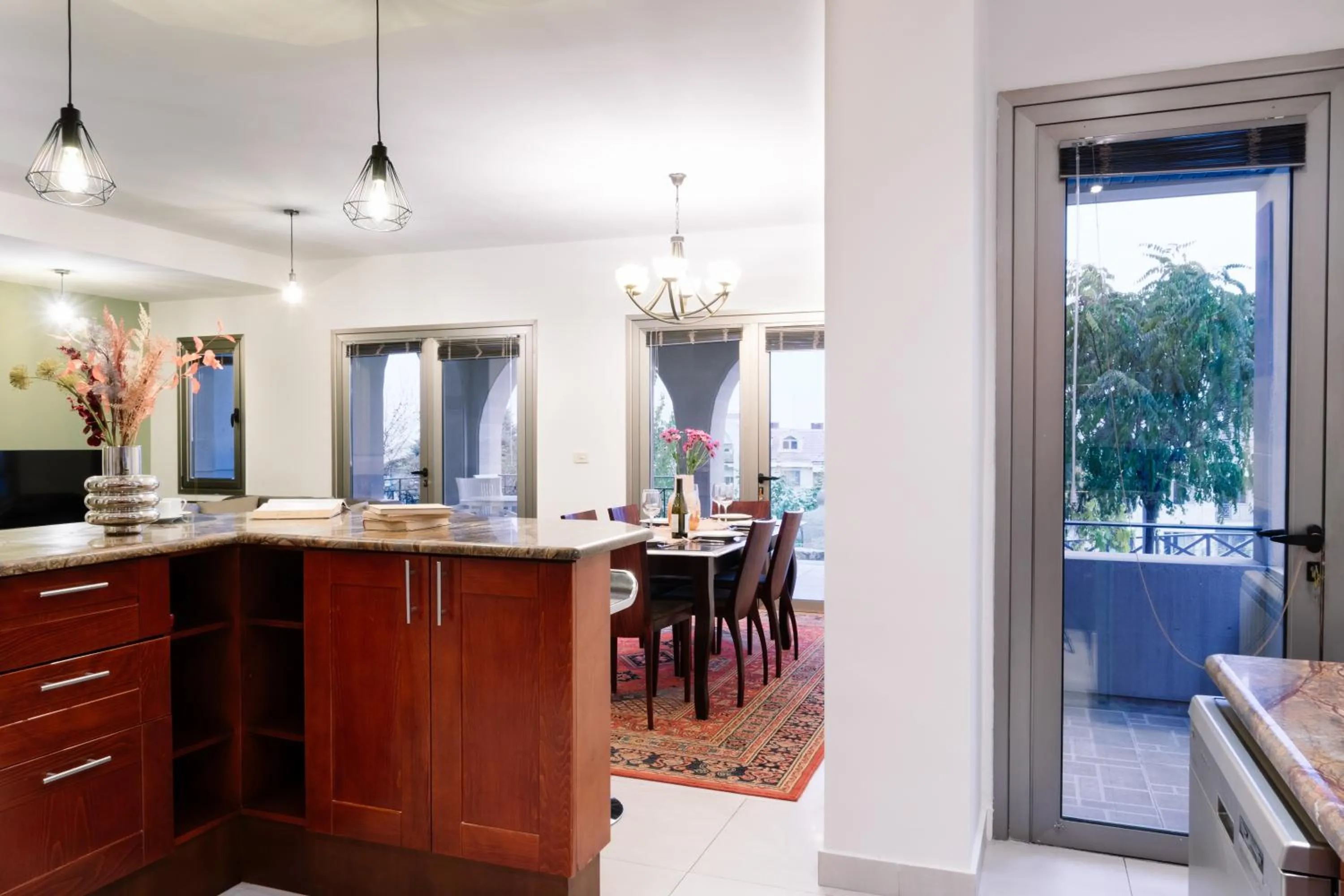Dining area in hotelise I Paradise Apartment
