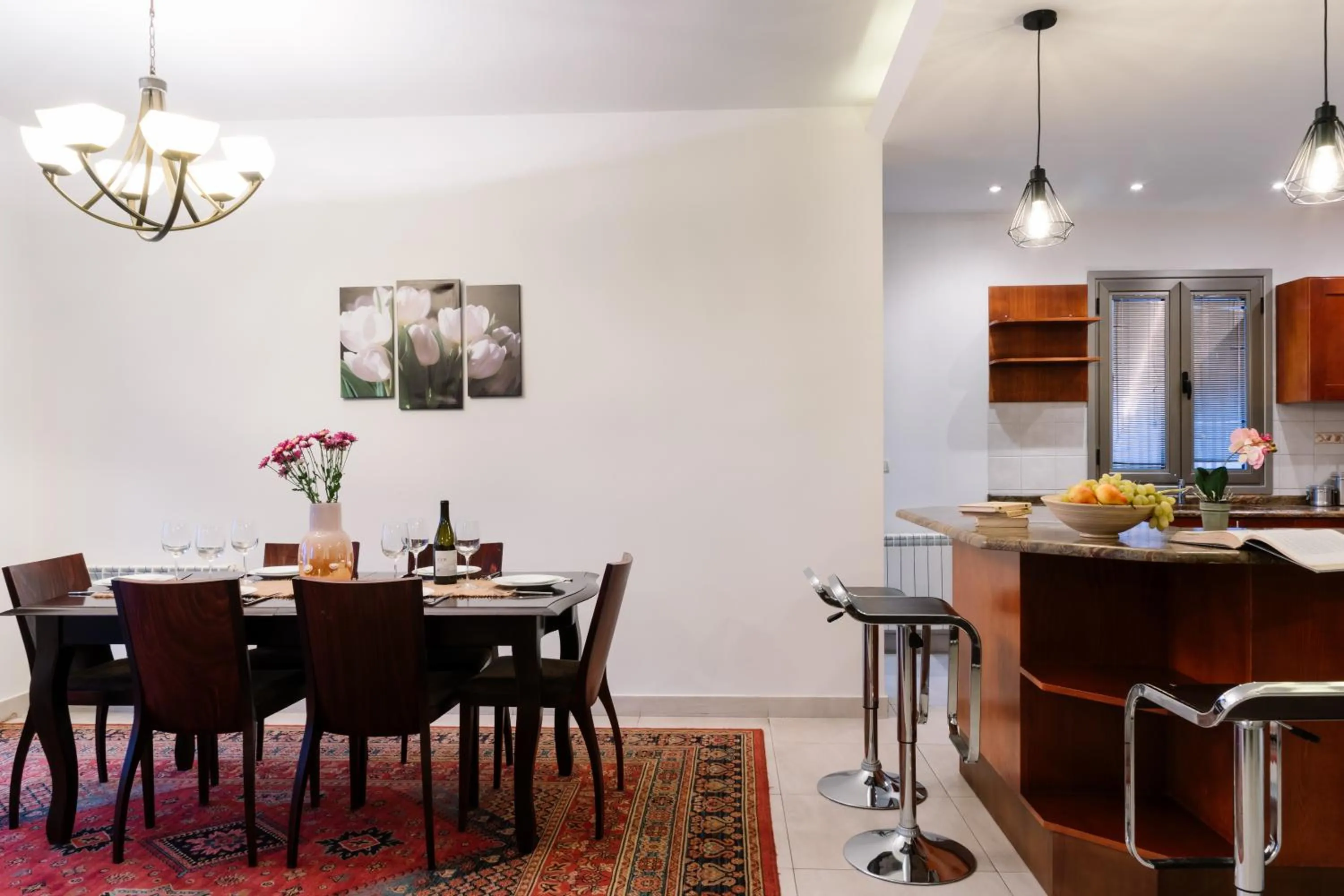 Dining area in hotelise I Paradise Apartment