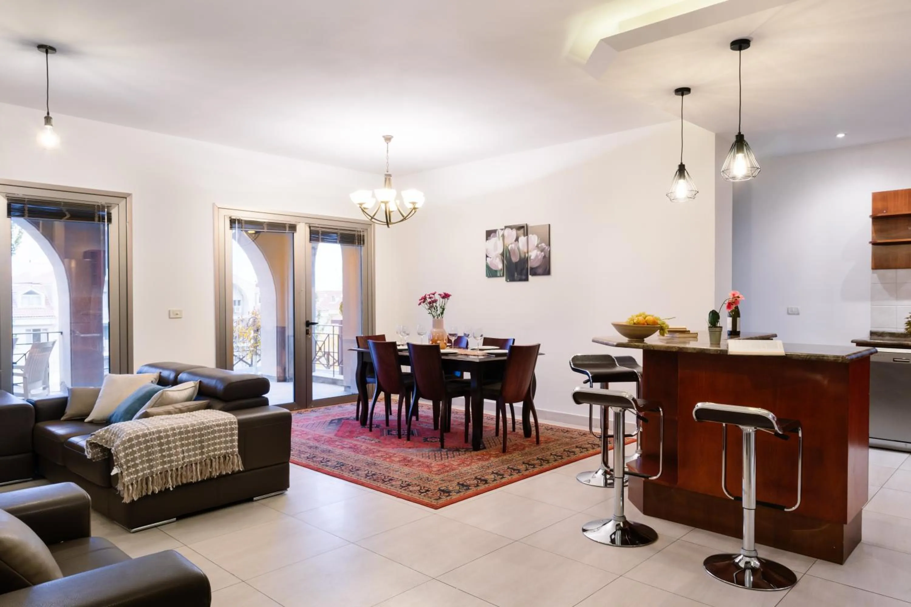 Living room in hotelise I Paradise Apartment