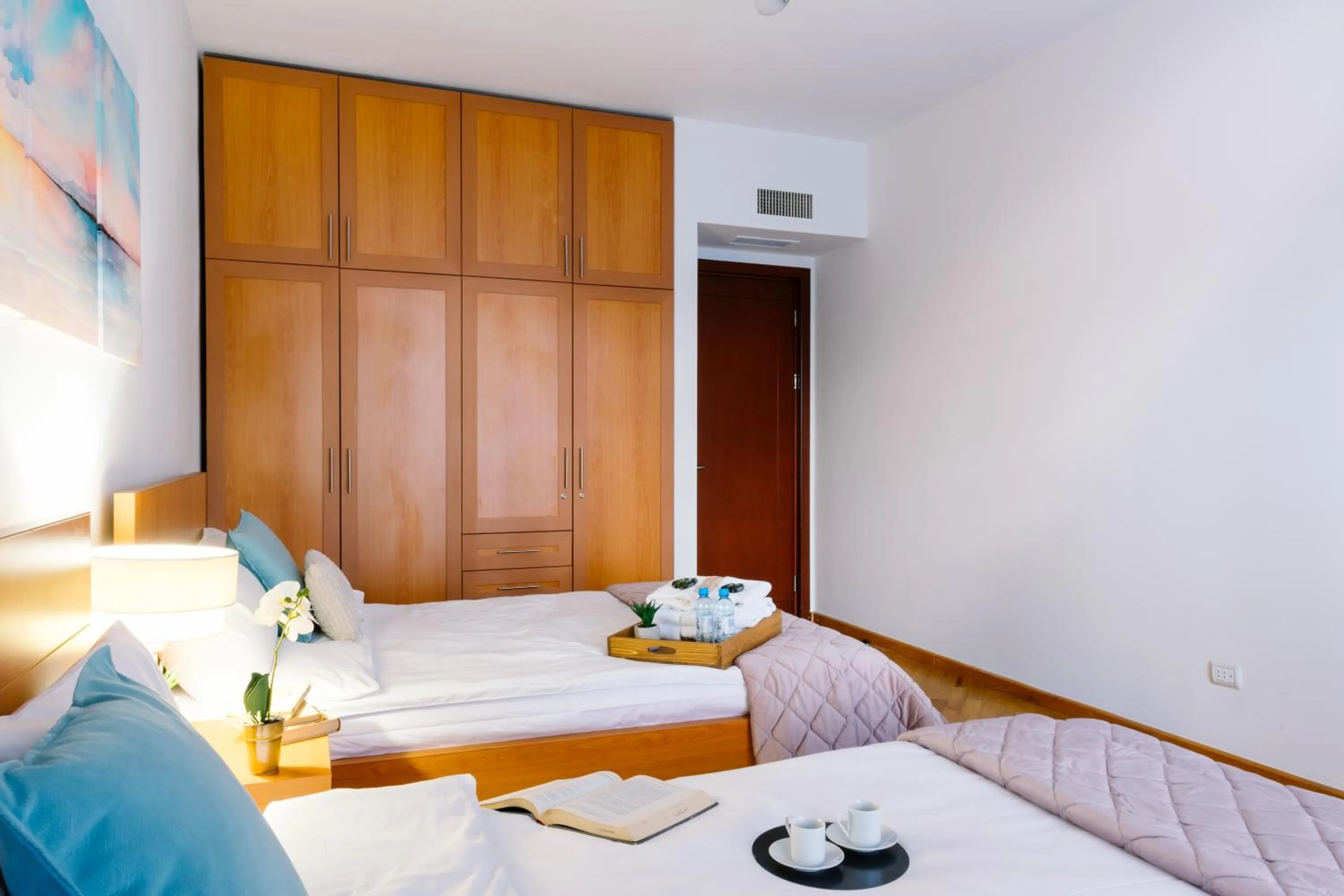 Bed in hotelise I Paradise Apartment