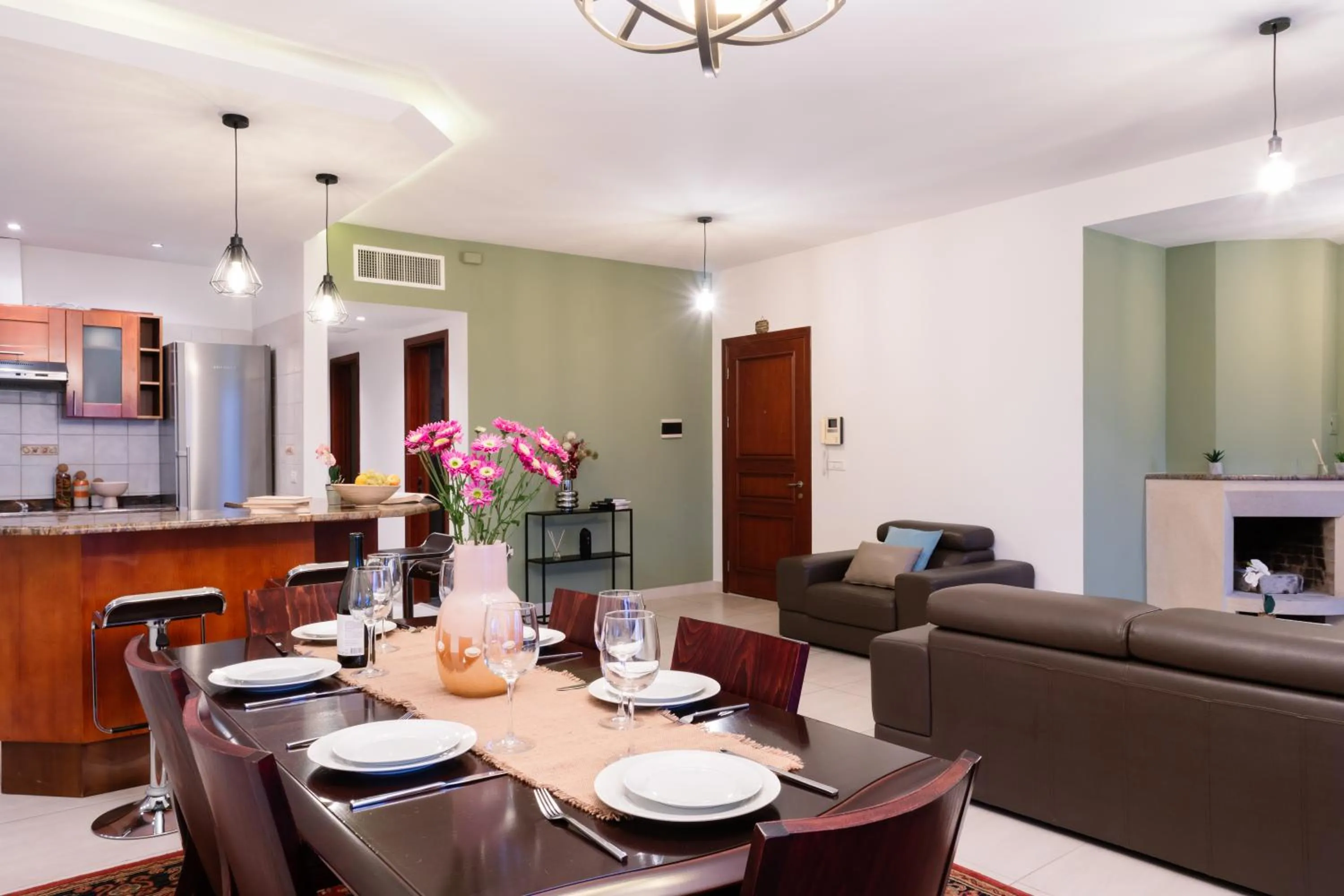 Living room in hotelise I Paradise Apartment