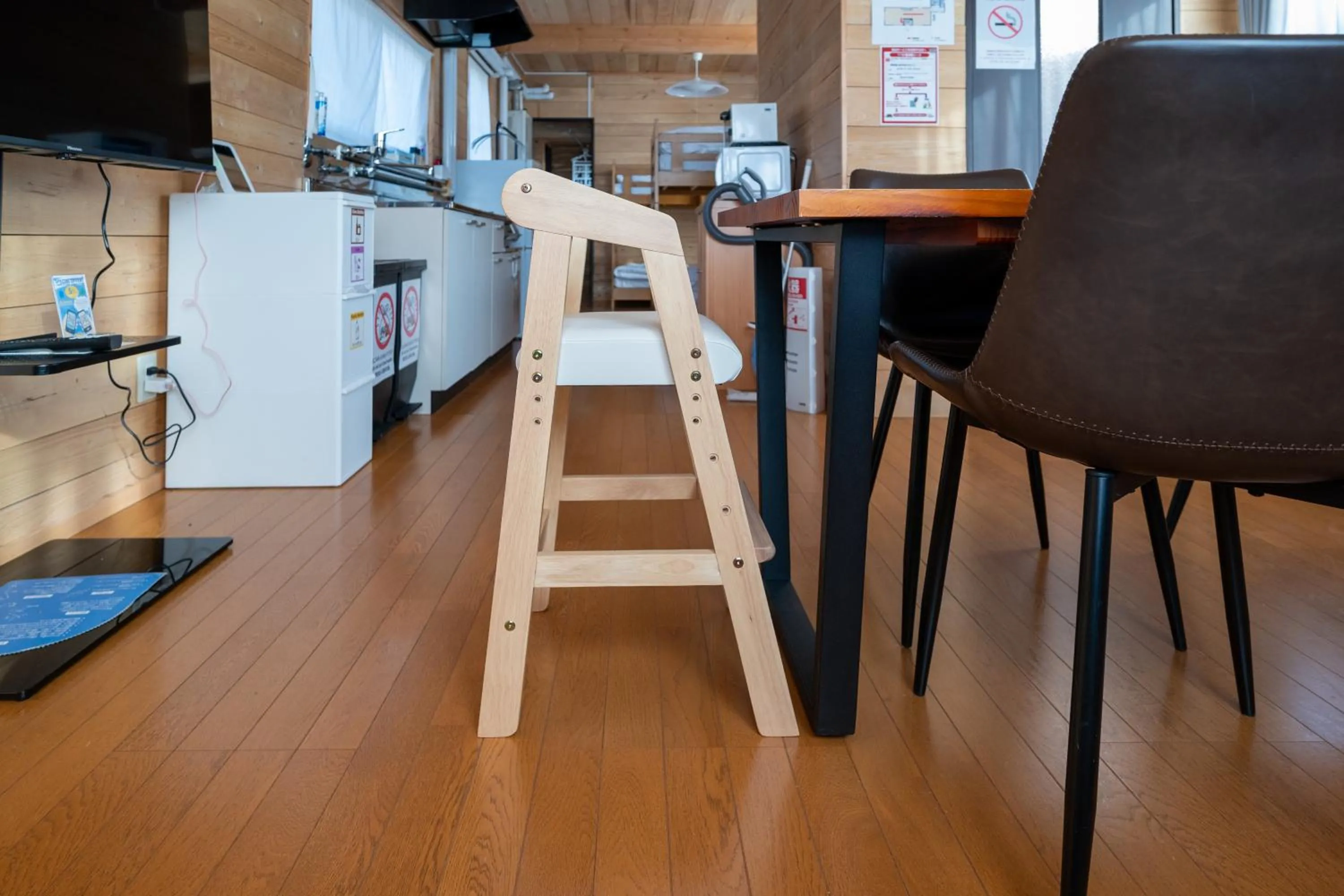 Dining area in Furano Log House Farm Resort