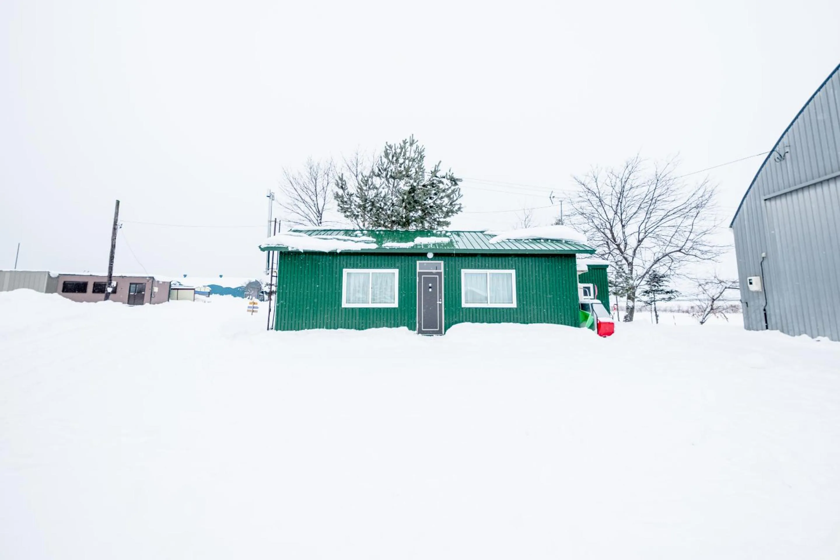 Property building in Furano Log House Farm Resort