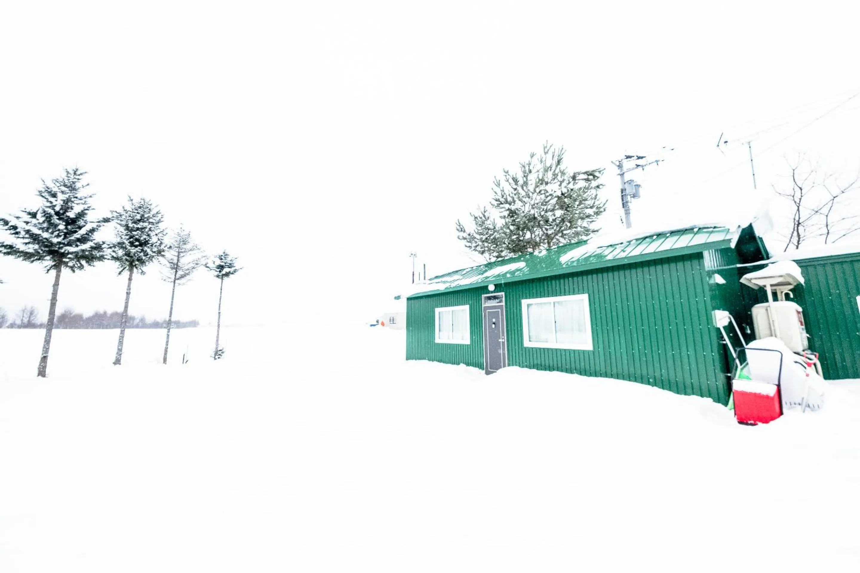 Property building in Furano Log House Farm Resort