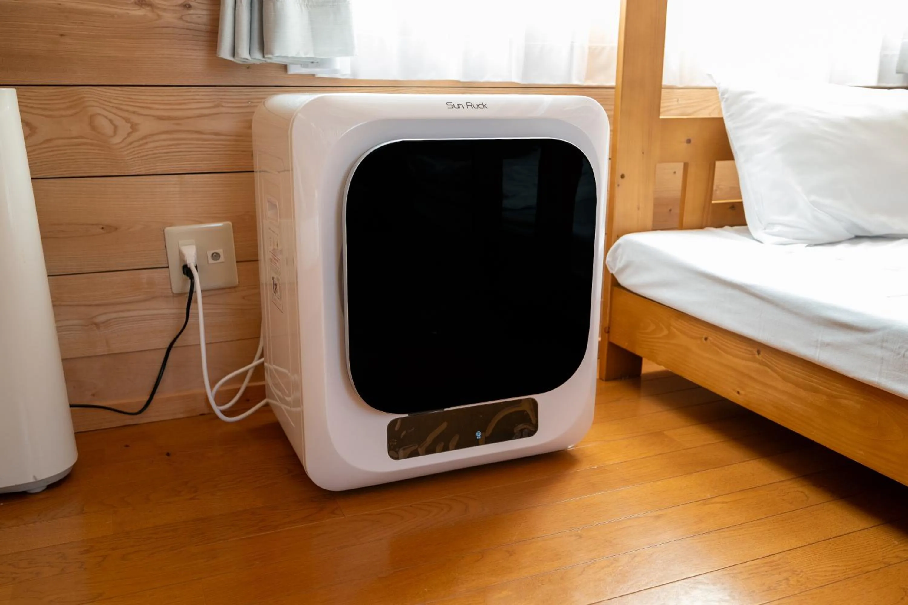 dryer, Bed in Furano Log House Farm Resort