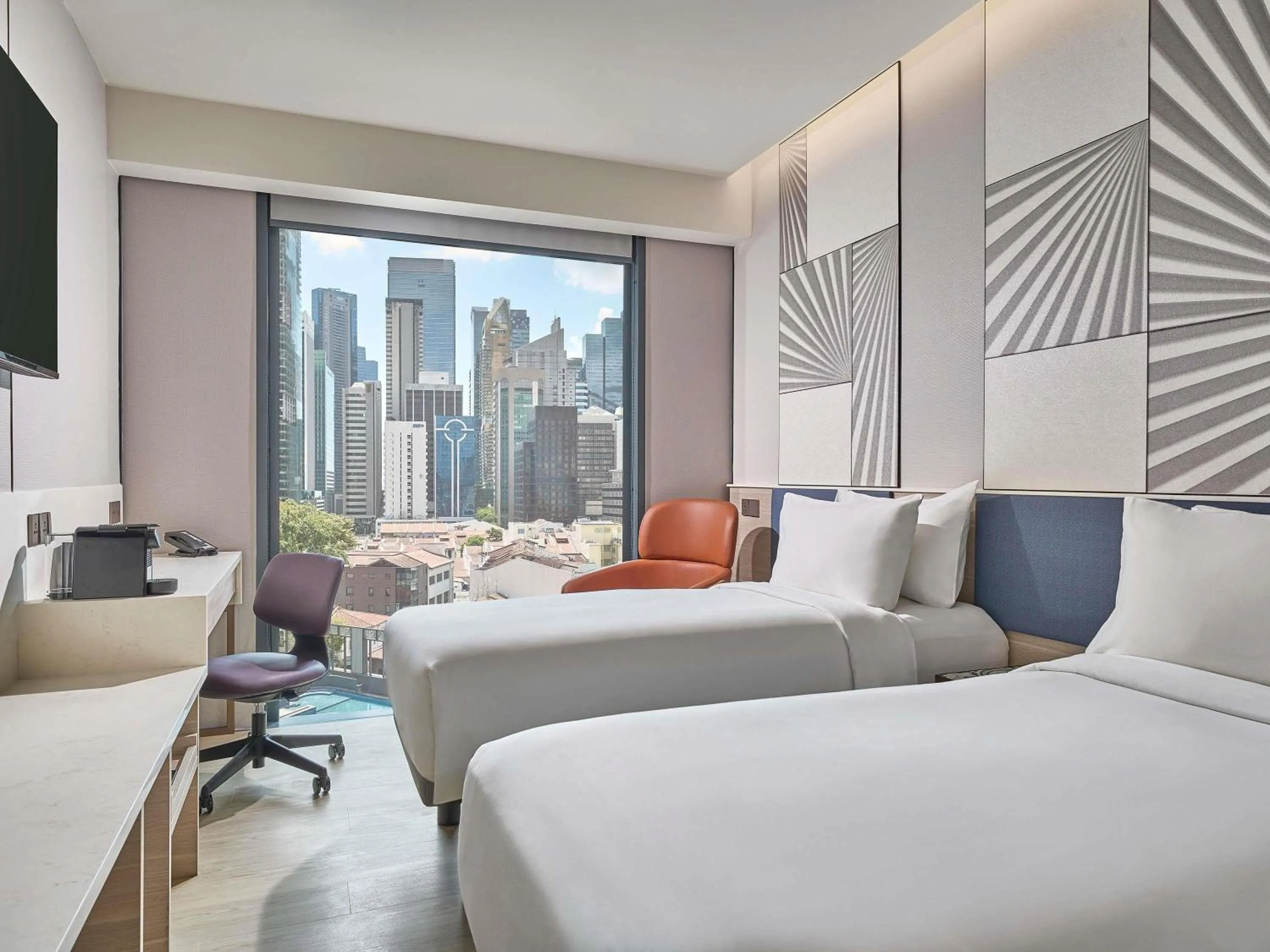 Bedroom, Bed in Mercure ICON Singapore City Centre