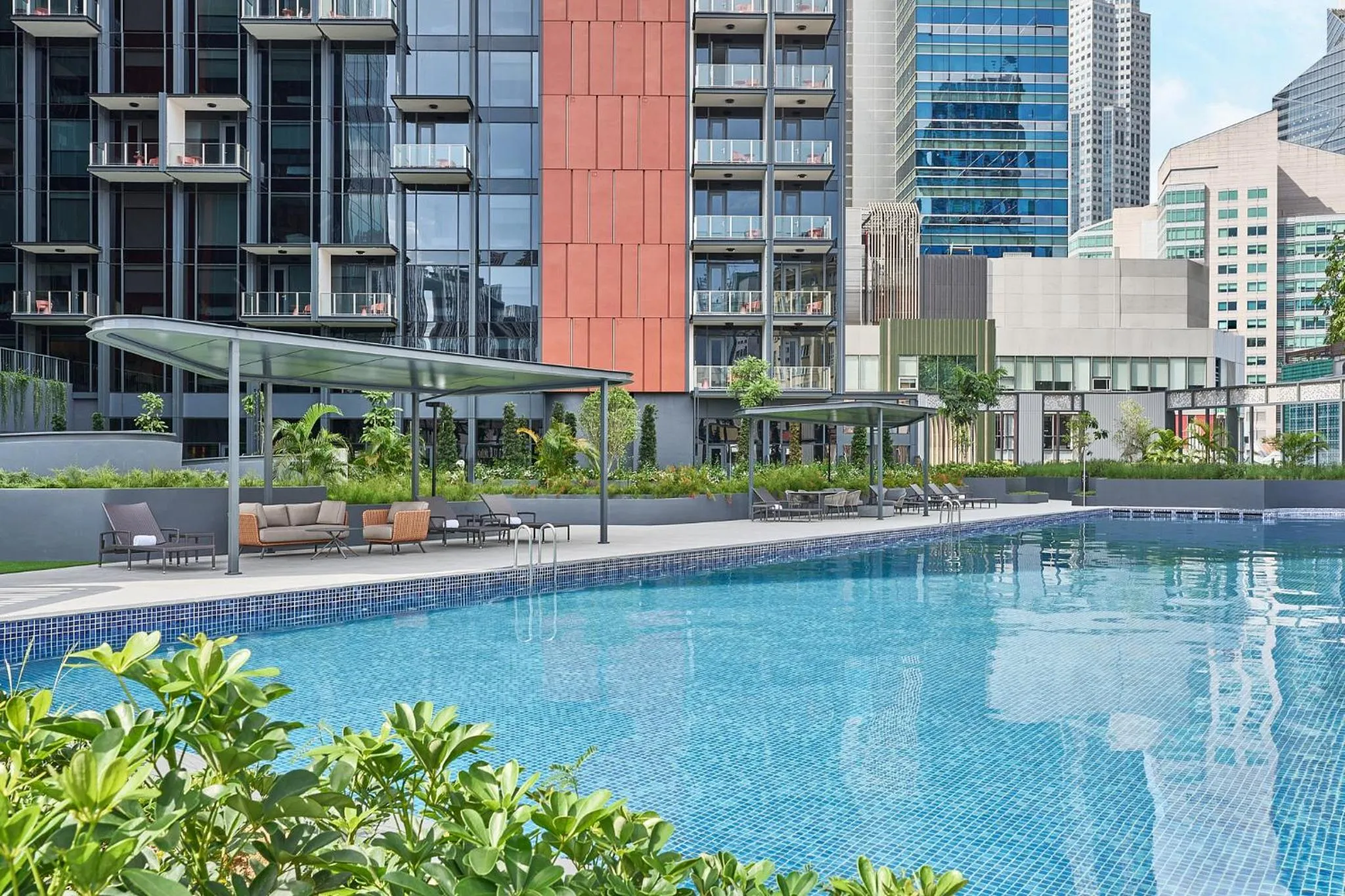 Swimming pool in Mercure ICON Singapore City Centre