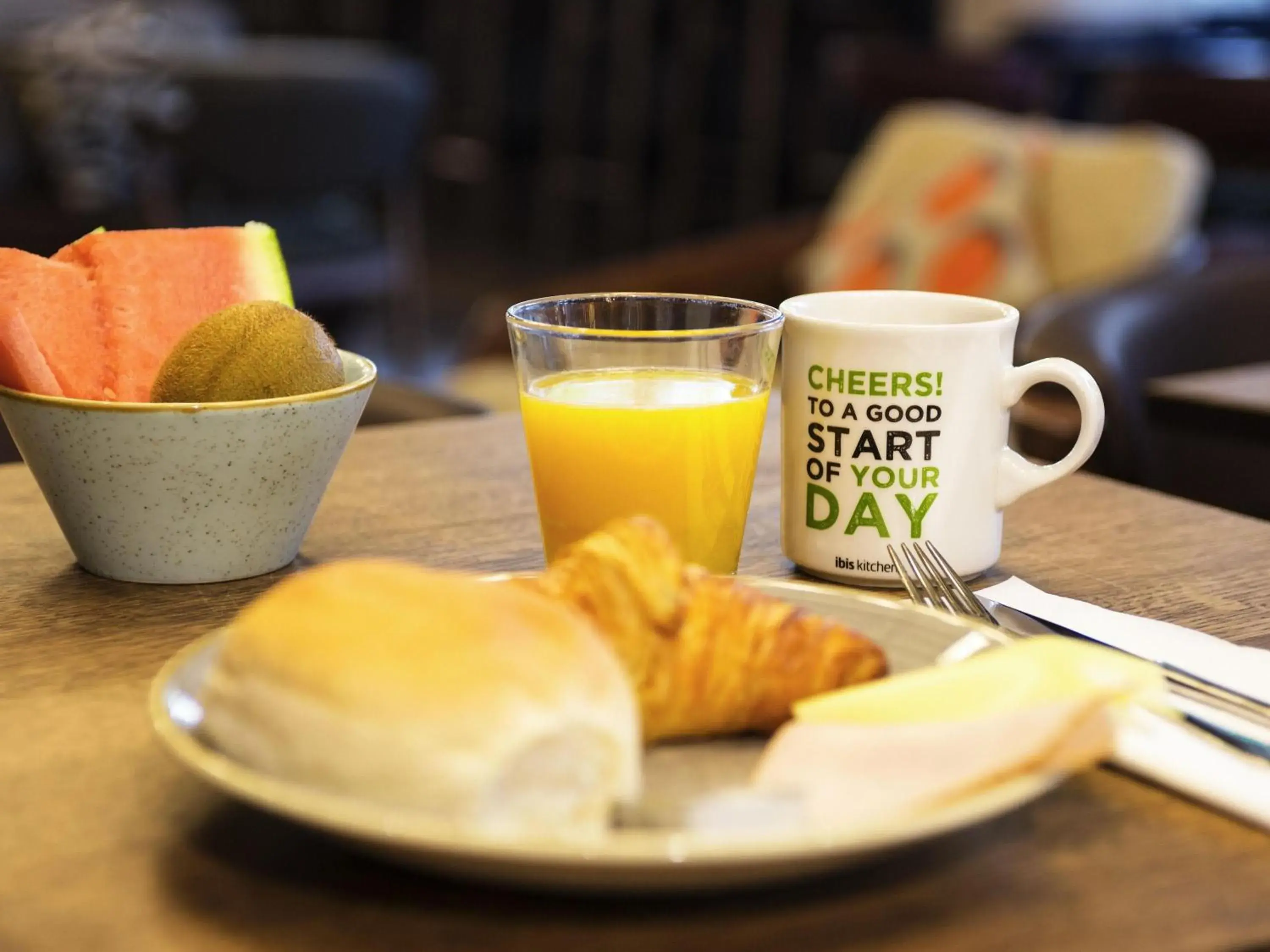 Breakfast in ibis Amsterdam Centre Breakfast in ibis Amsterdam Centre